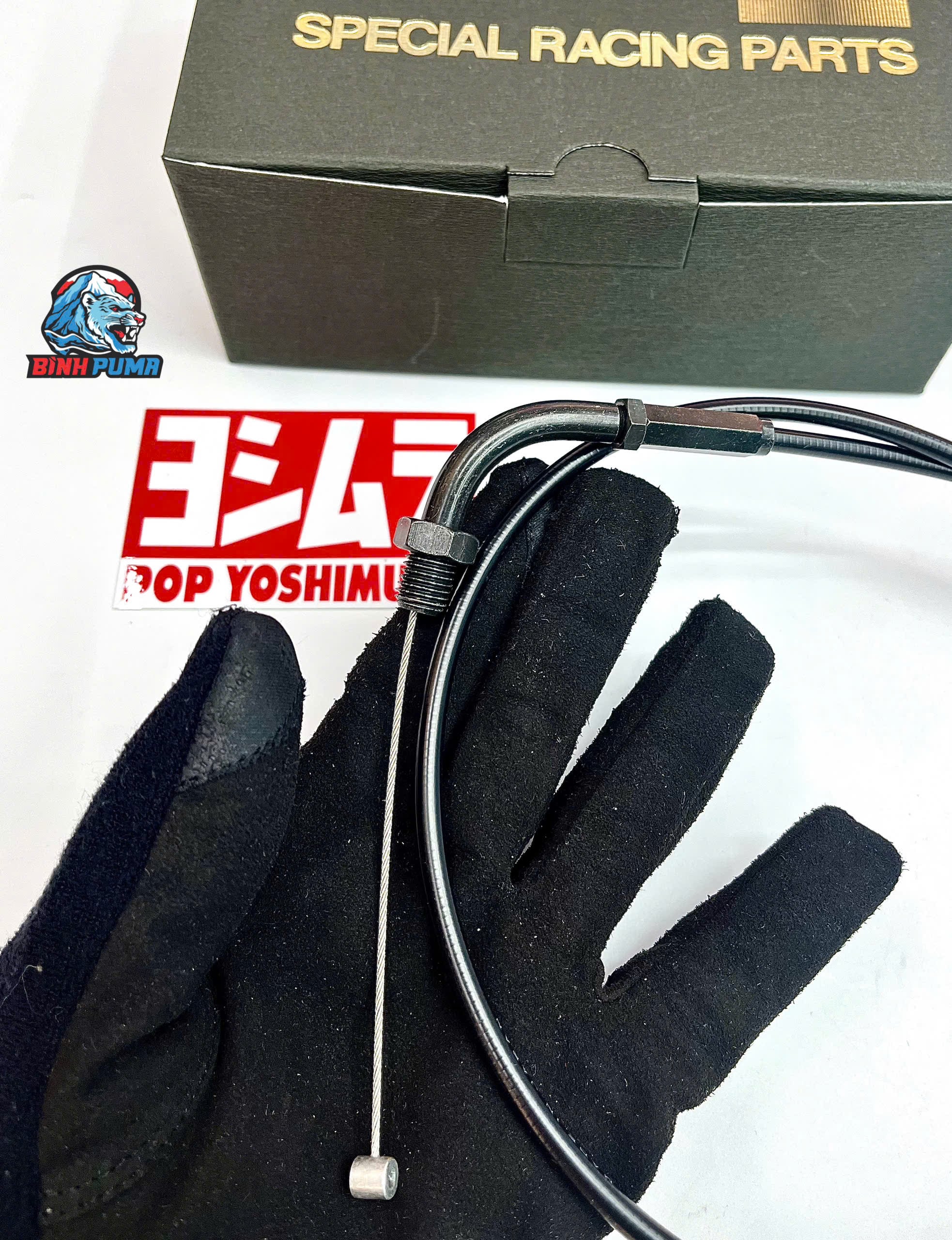 Bộ cùm tăng Yoshimura màu đen
