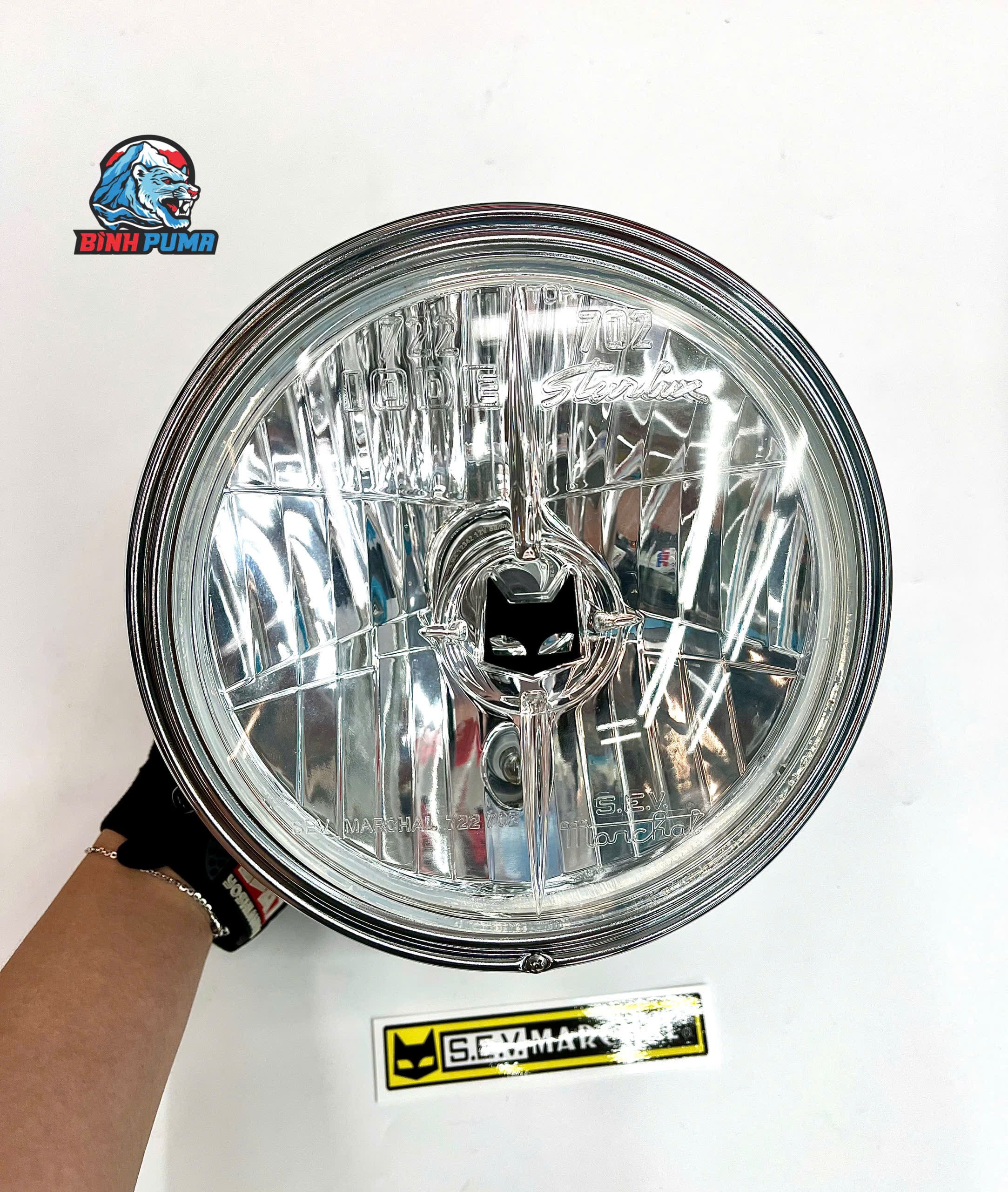GÁO ĐÈN MARCHAL Star Lux gáo đen chóa trắng loại lớn