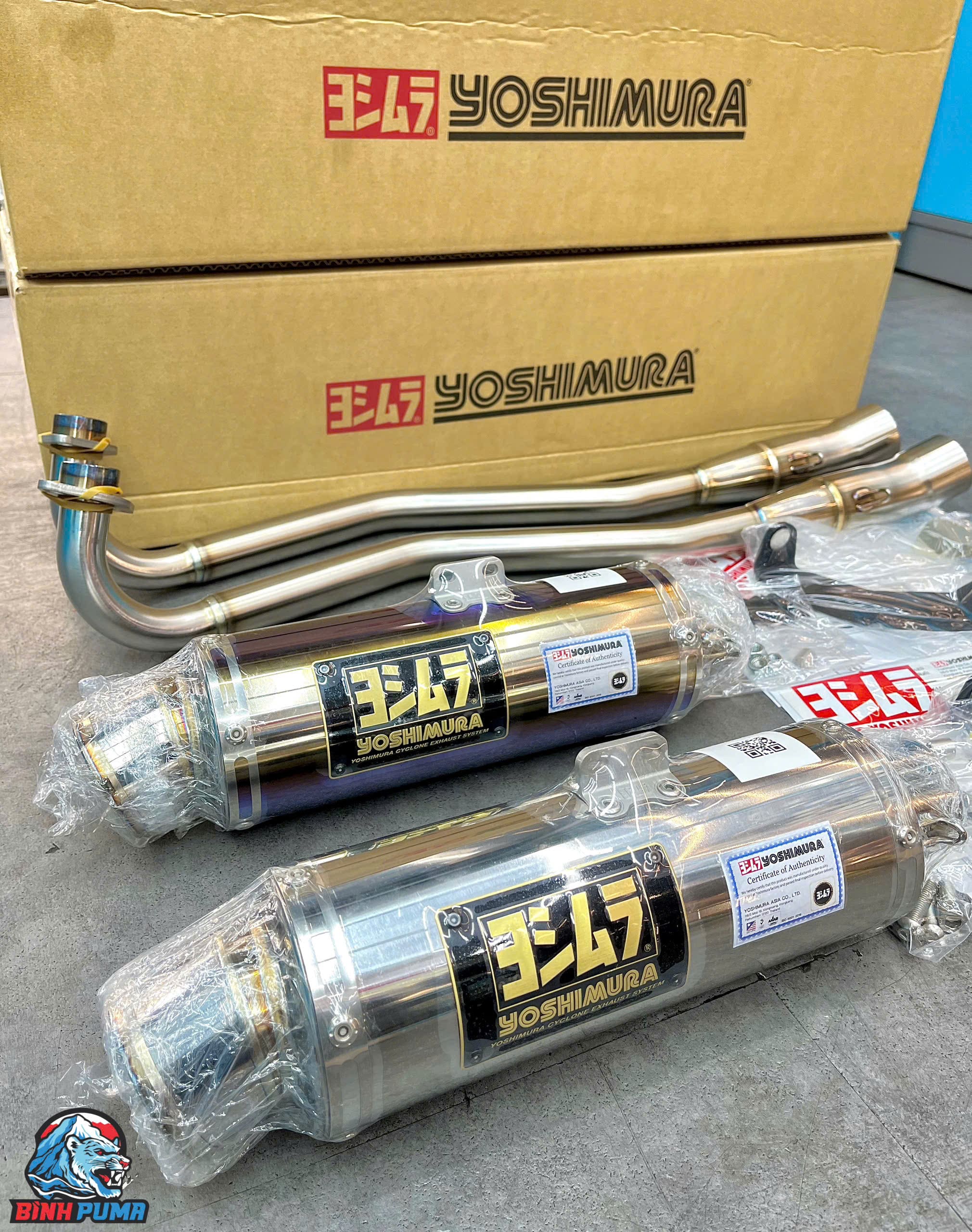 Pô Yoshimura GP - Magnum cho Cub 125