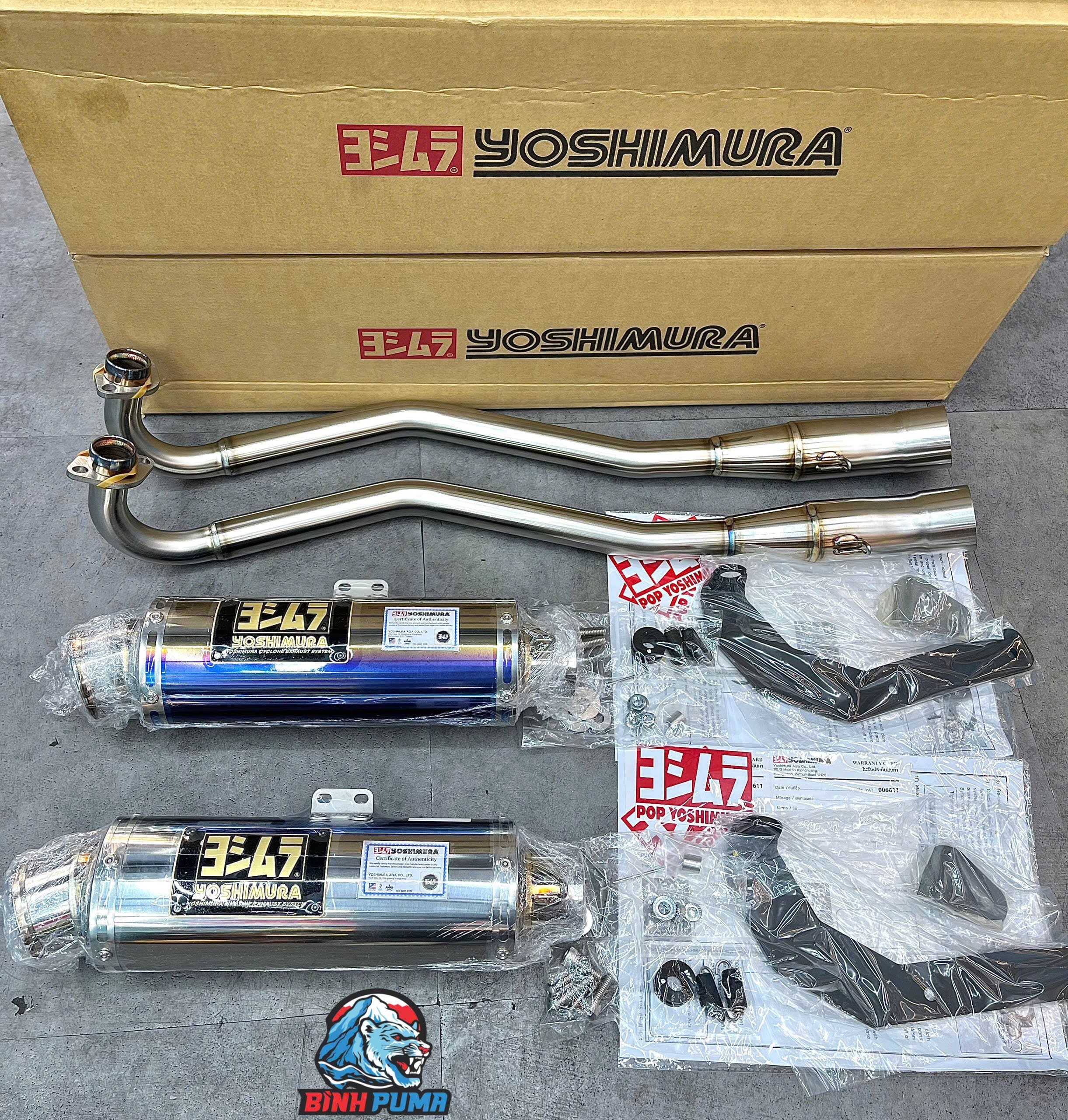 Pô Yoshimura GP - Magnum cho Cub 125