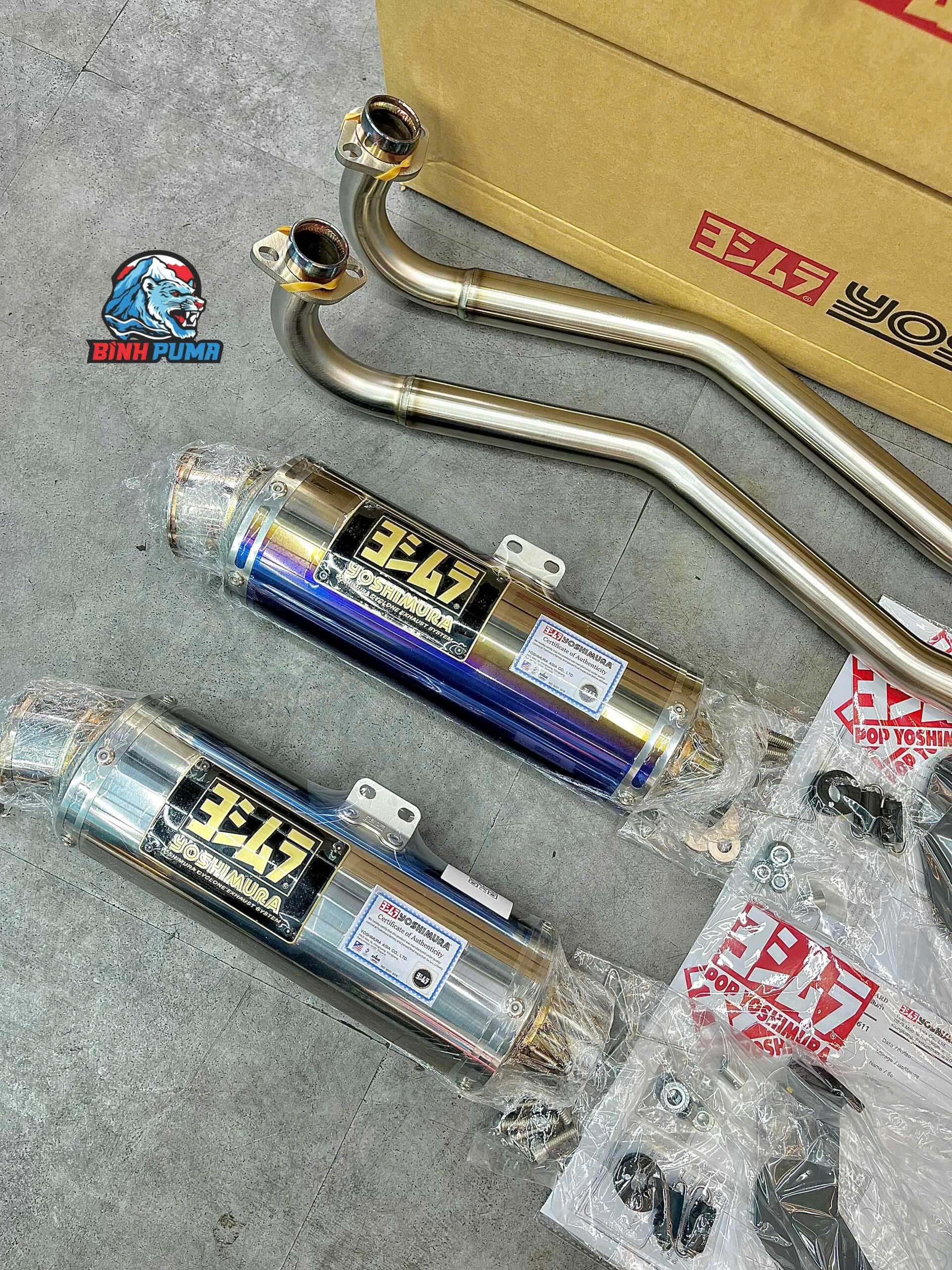 Pô Yoshimura GP - Magnum cho Cub 125