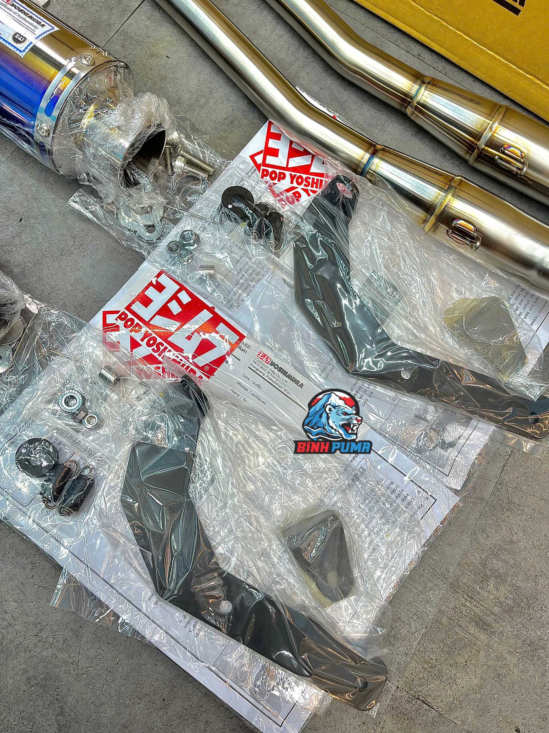 Pô Yoshimura GP - Magnum cho Cub 125