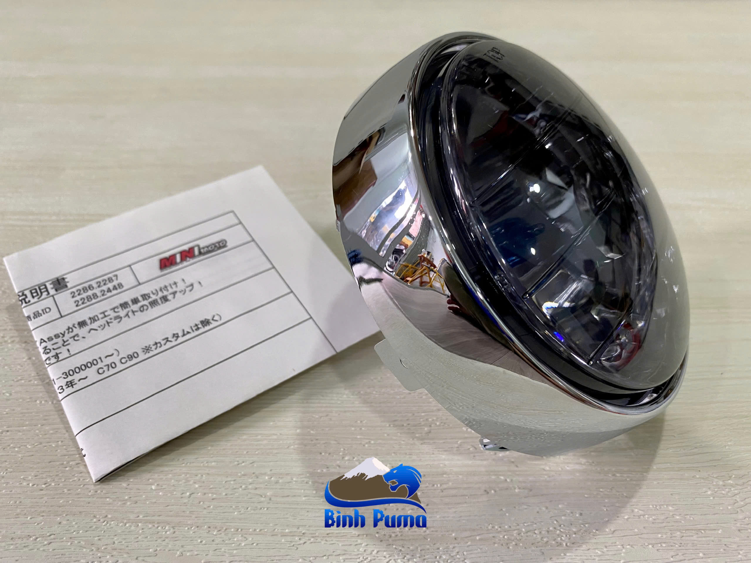 Chóa Đèn trước Minimoto