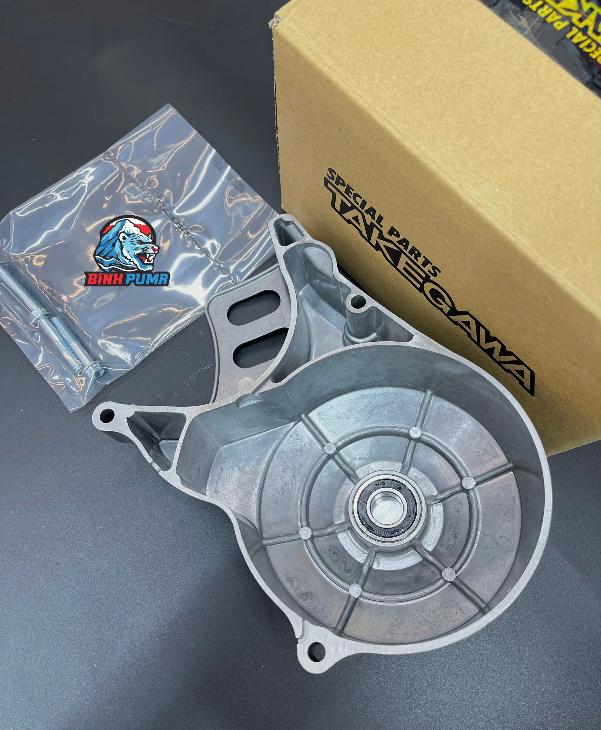 Nắp cá Takegawa màu bạc