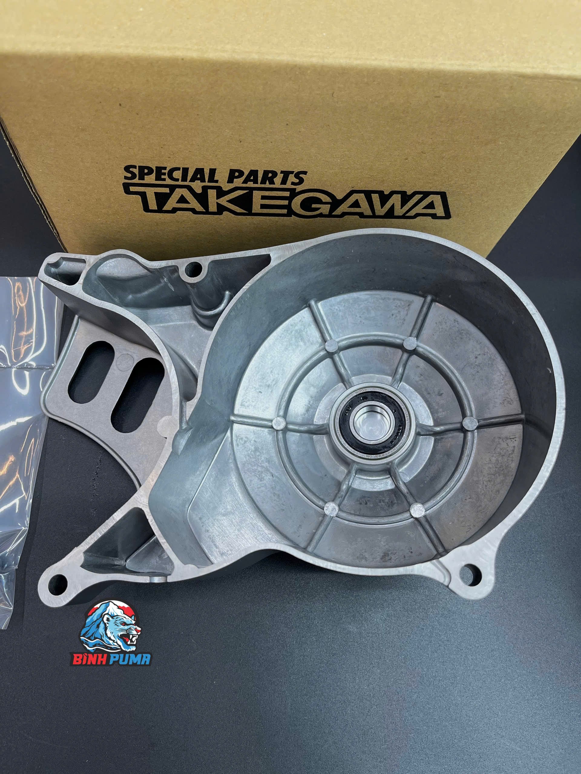 Nắp cá Takegawa màu bạc