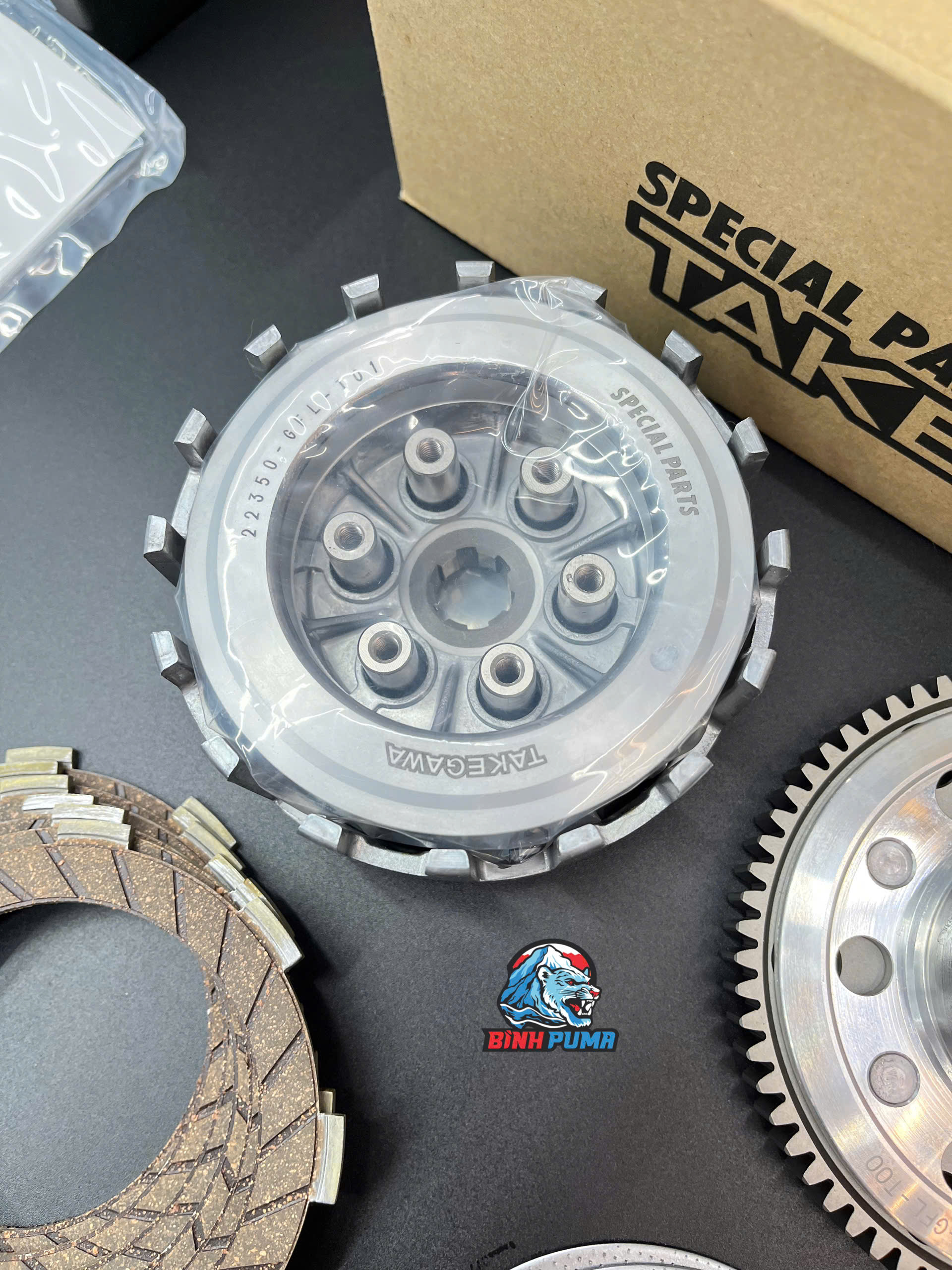 Bộ nồi khô Takegawa Type-R & bộ 5 số TAF
