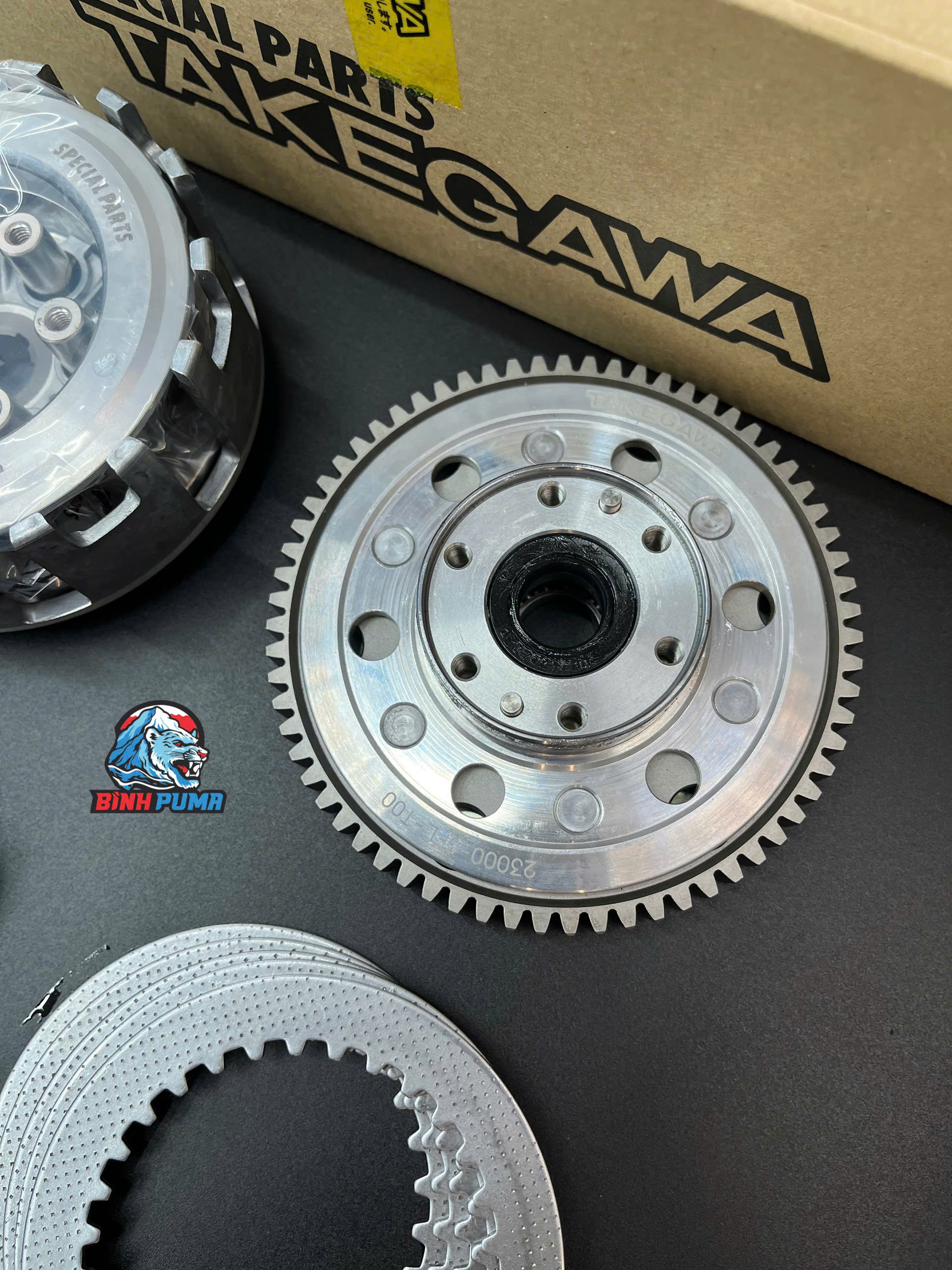 Bộ nồi khô Takegawa Type-R & bộ 5 số TAF