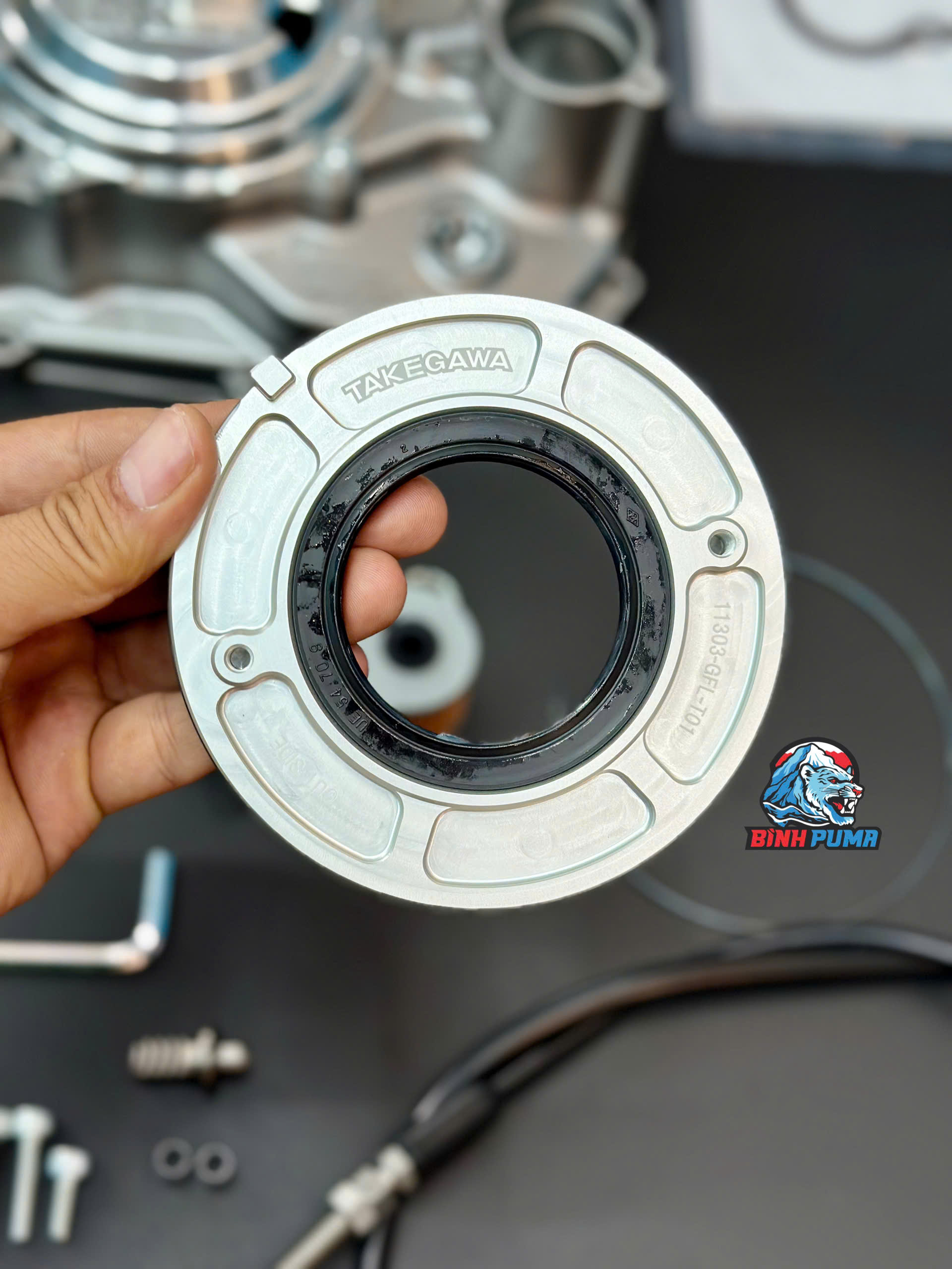 Bộ nồi khô Takegawa Type-R & bộ 5 số TAF
