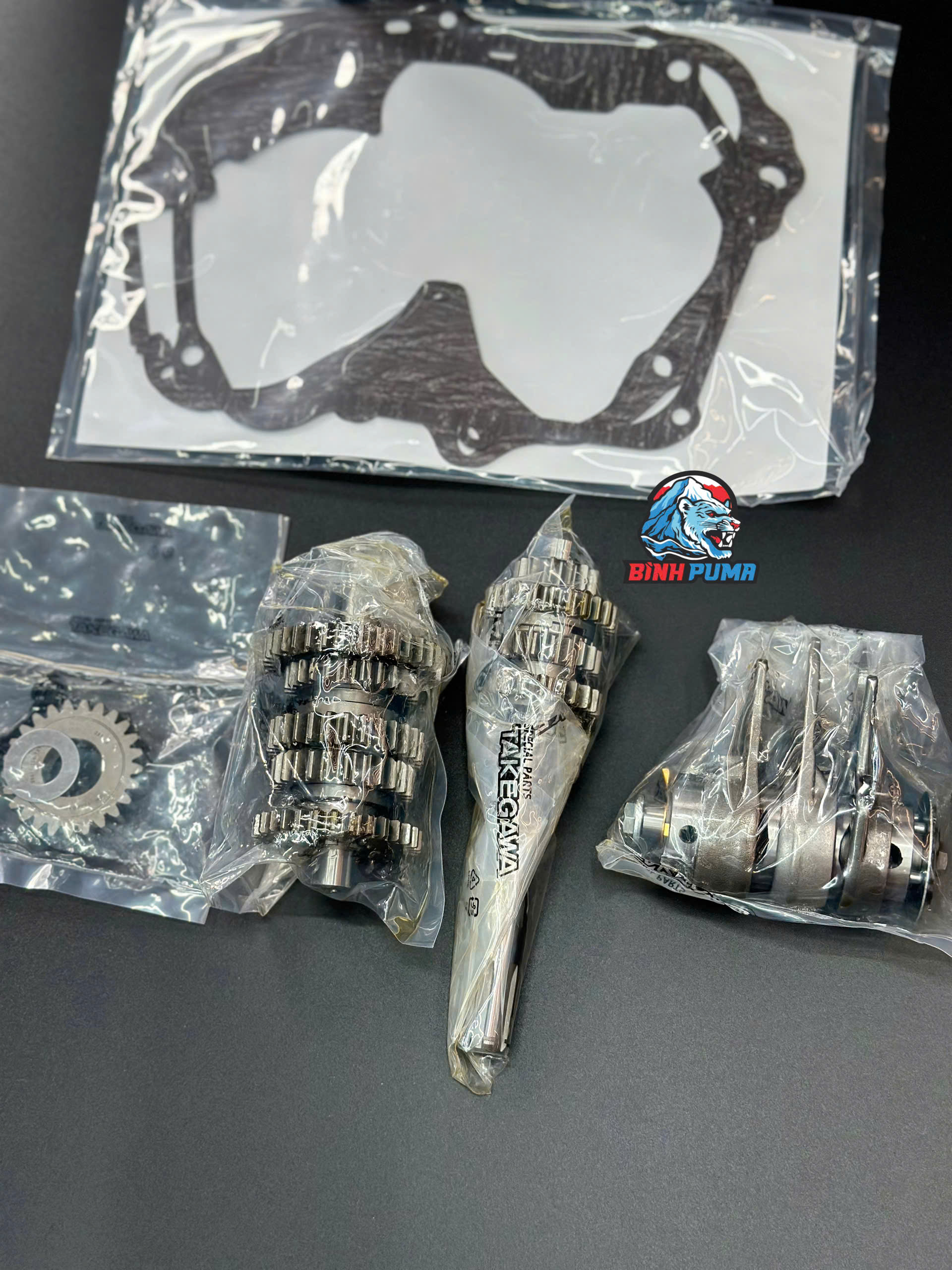 Bộ nồi khô Takegawa Type-R & bộ 5 số TAF