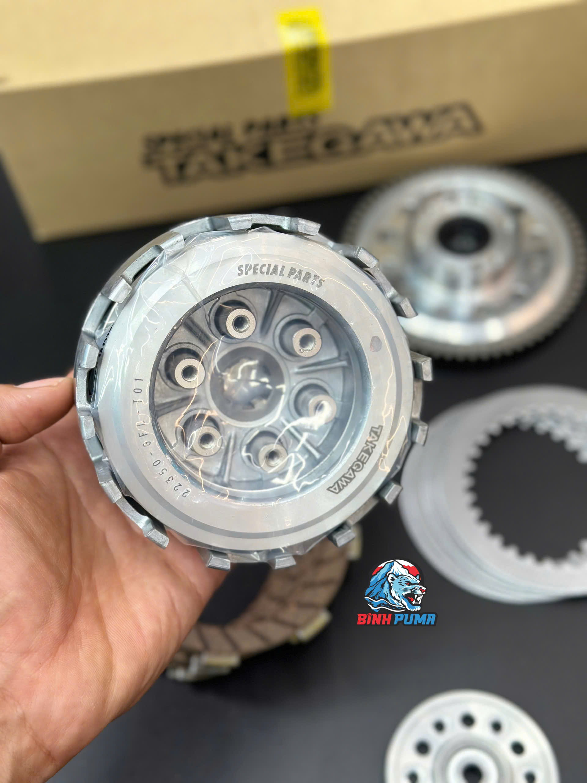 Bộ nồi khô Takegawa Type-R & bộ 5 số TAF