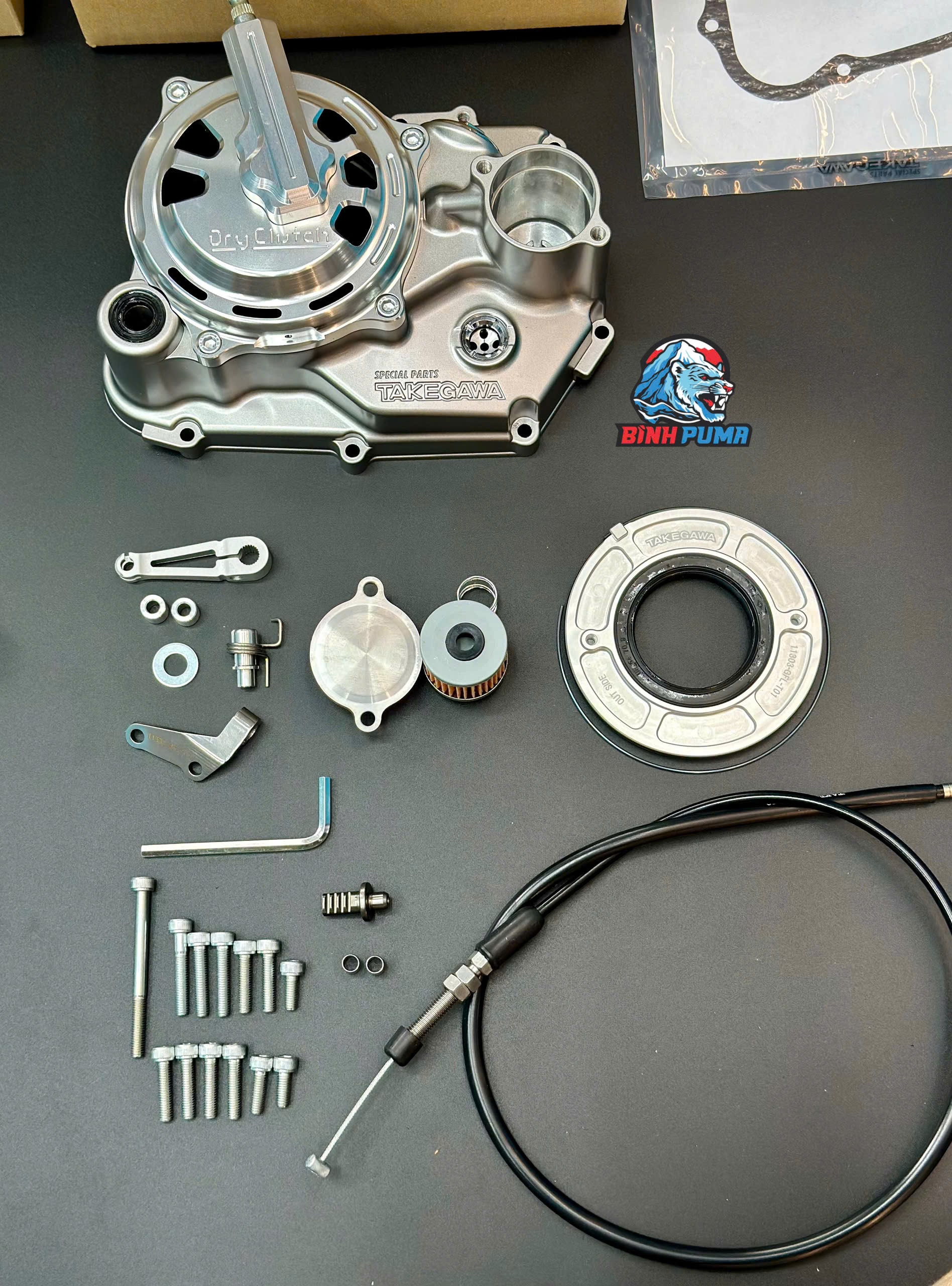 Bộ nồi khô Takegawa Type-R & bộ 5 số TAF