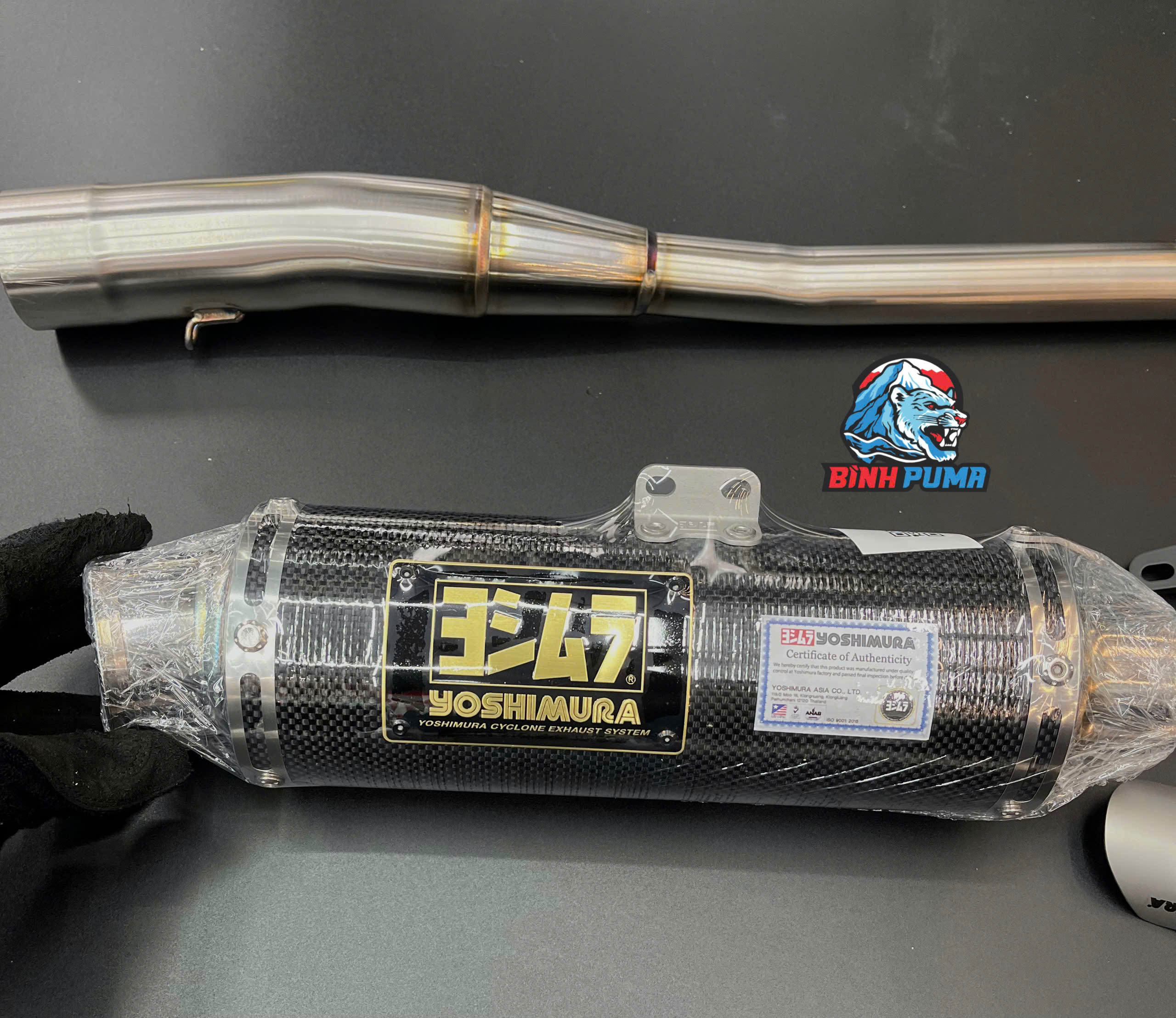 Pô Yoshimura carbon CT125 FULL SYSTEM GP-MAGNUM TYPE-UP