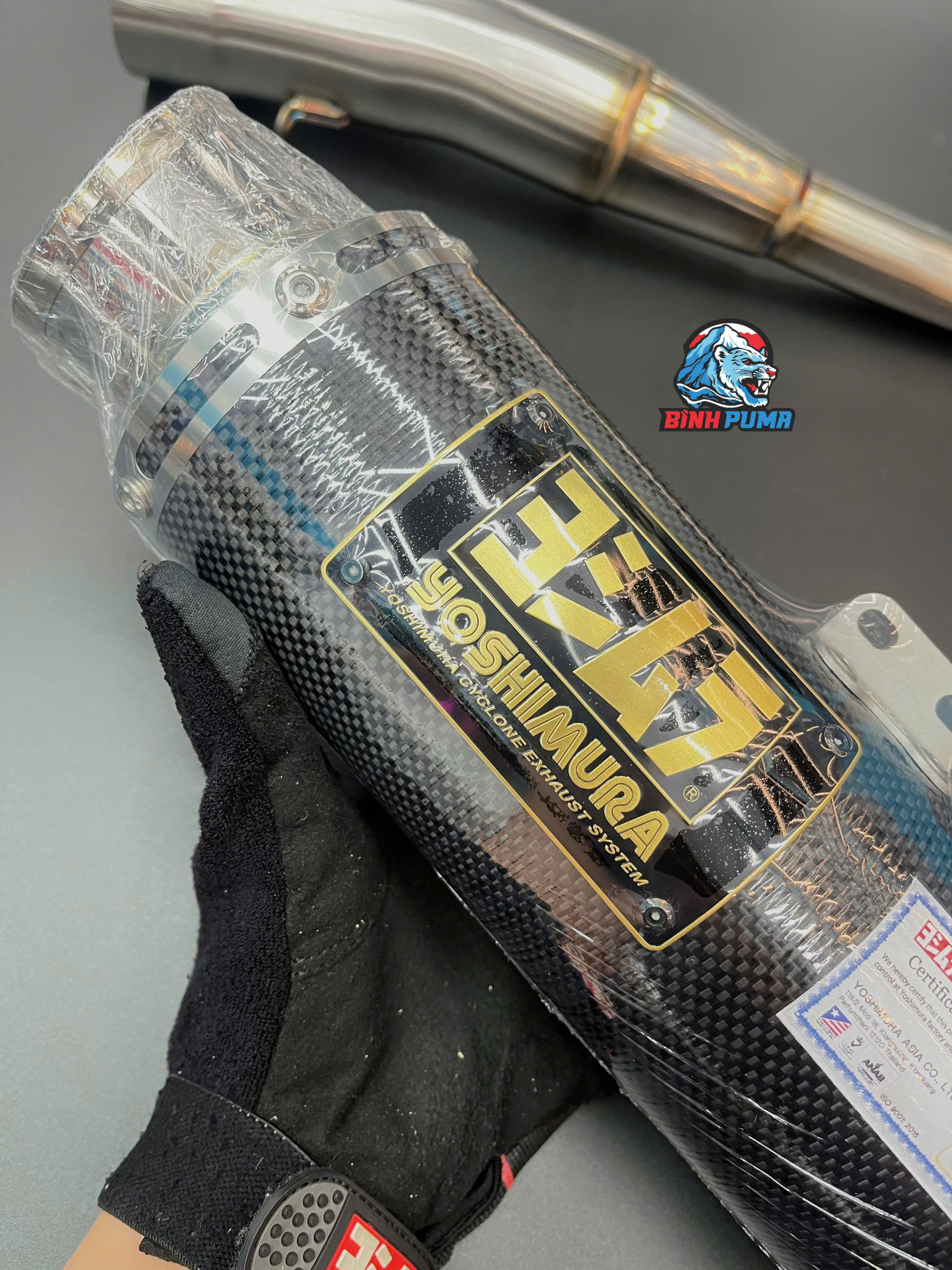 Pô Yoshimura carbon CT125 FULL SYSTEM GP-MAGNUM TYPE-UP