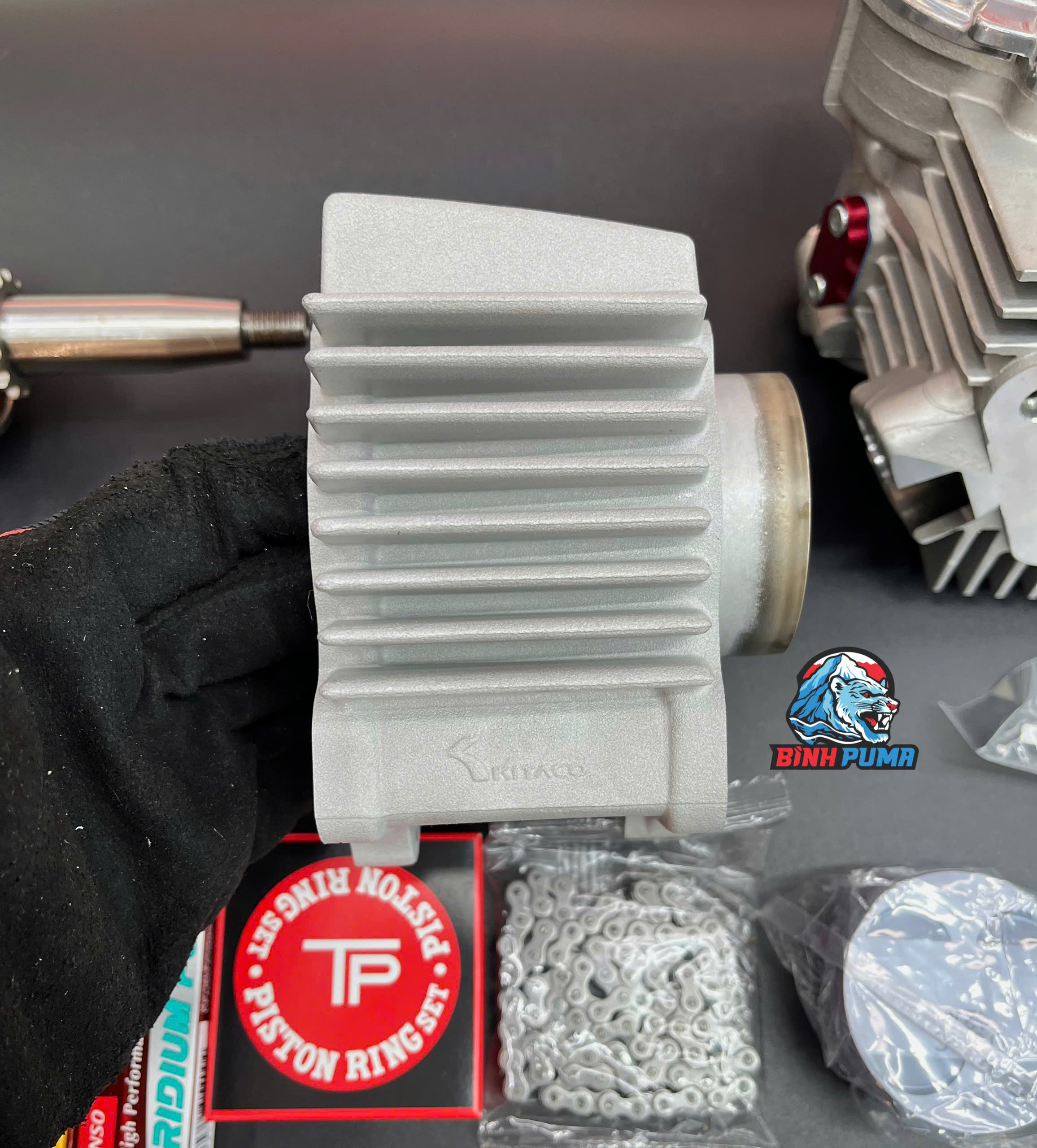 Kit Máy Đầu Lòng Dên KITACO DOHC 4Valve