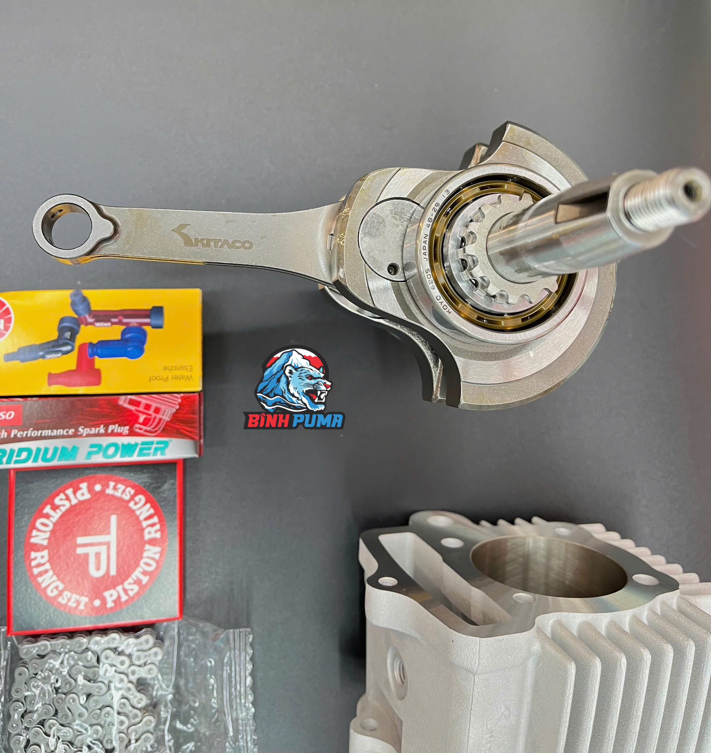 Kit Máy Đầu Lòng Dên KITACO DOHC 4Valve