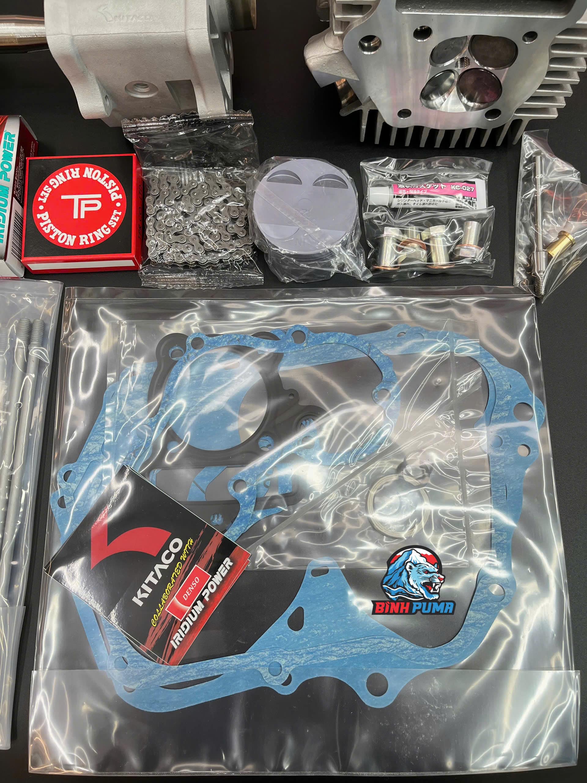 Kit Máy Đầu Lòng Dên KITACO DOHC 4Valve