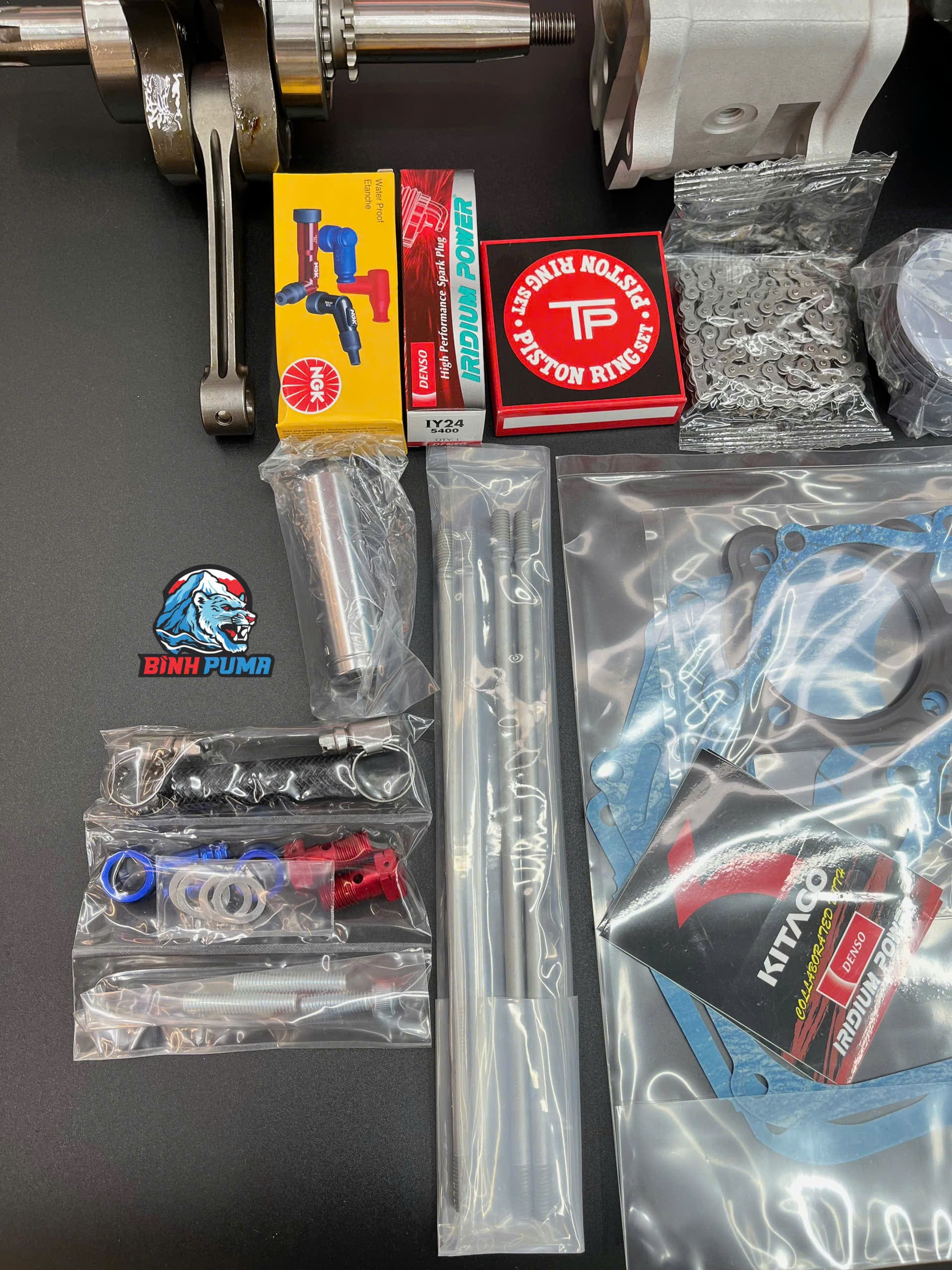 Kit Máy Đầu Lòng Dên KITACO DOHC 4Valve