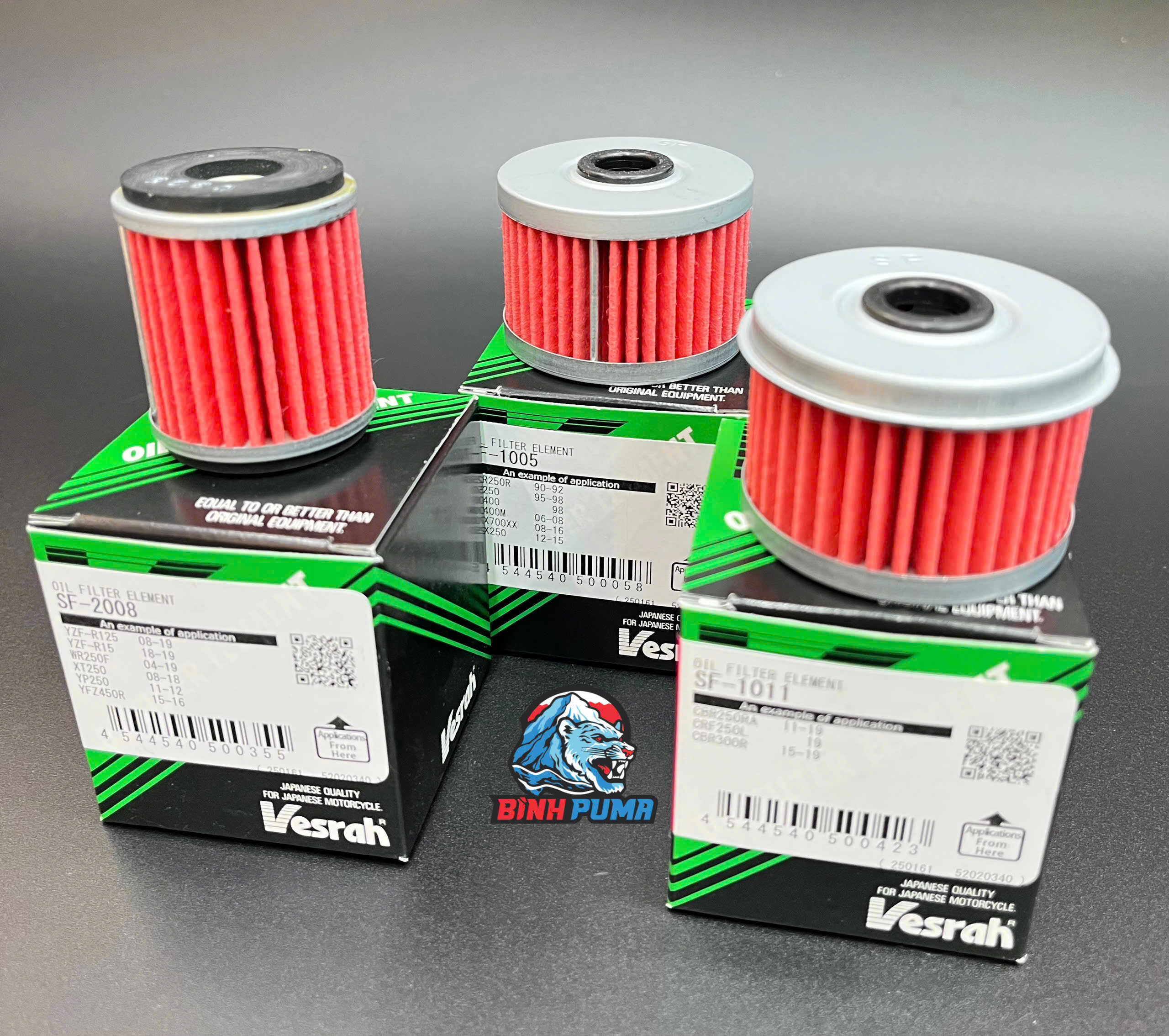 Lọc nhớt Versah Kawasaki