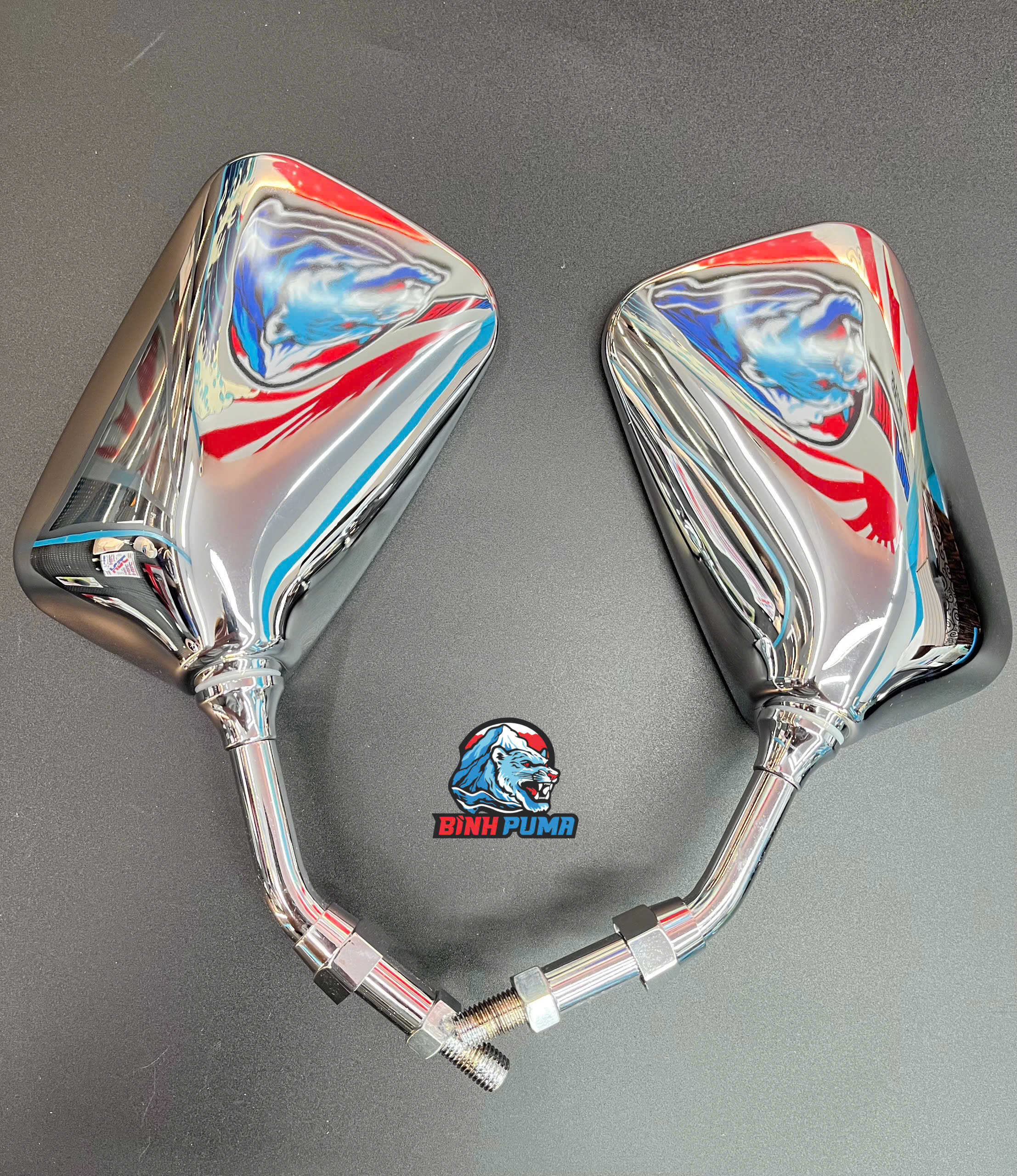 Kính chiếu hậu HMA mẫu vuông