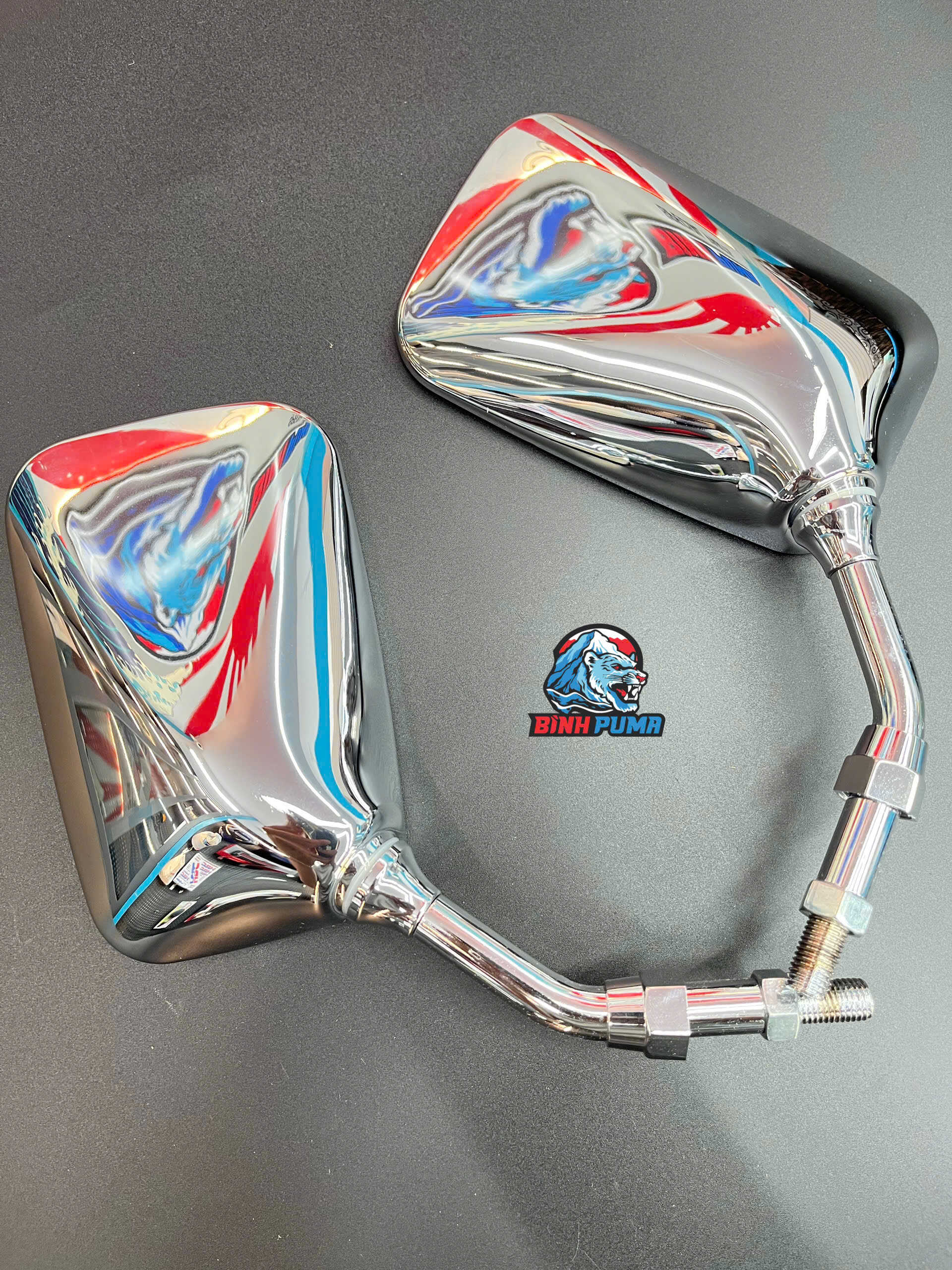 Kính chiếu hậu HMA mẫu vuông