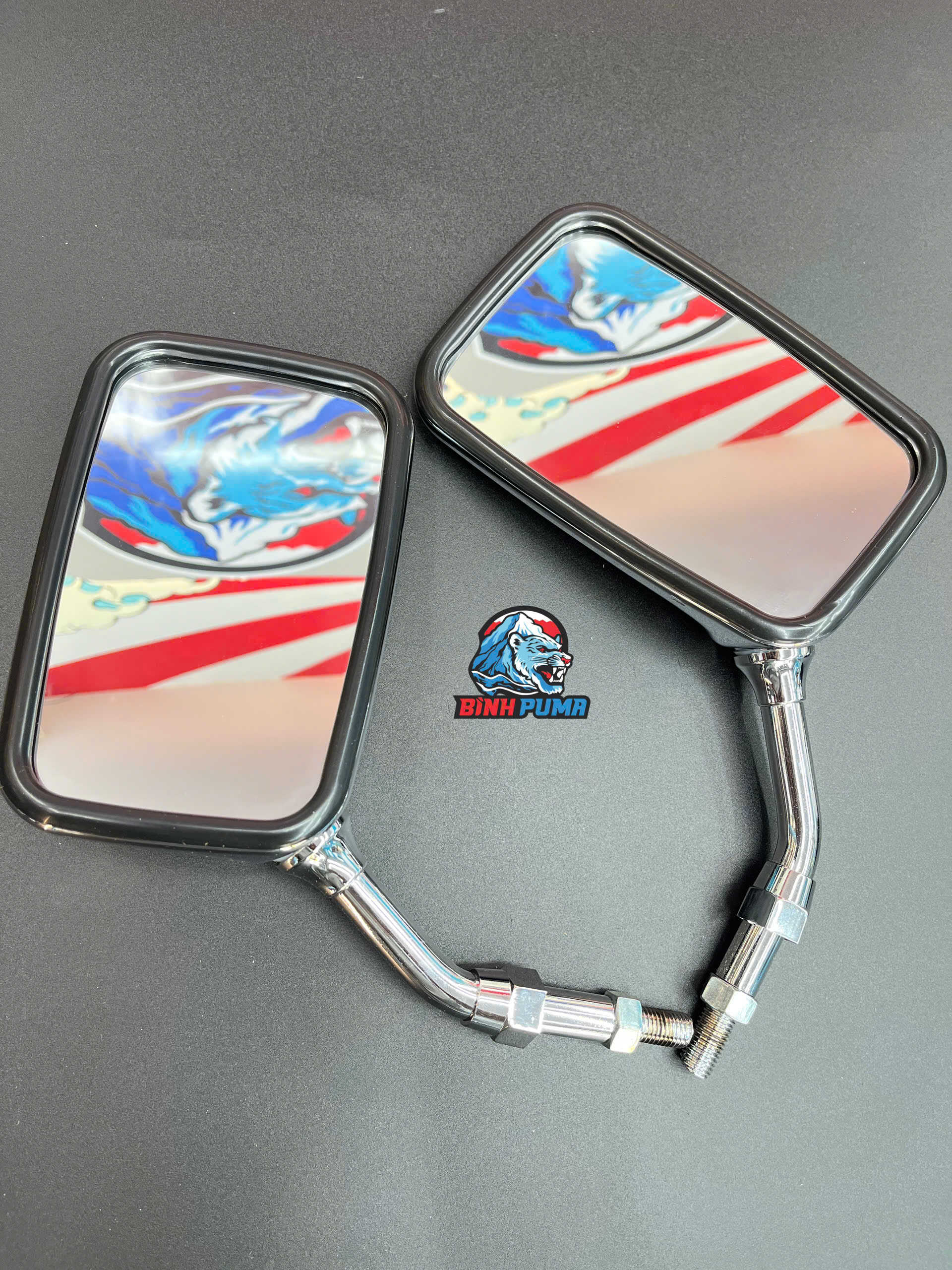 Kính chiếu hậu HMA mẫu vuông