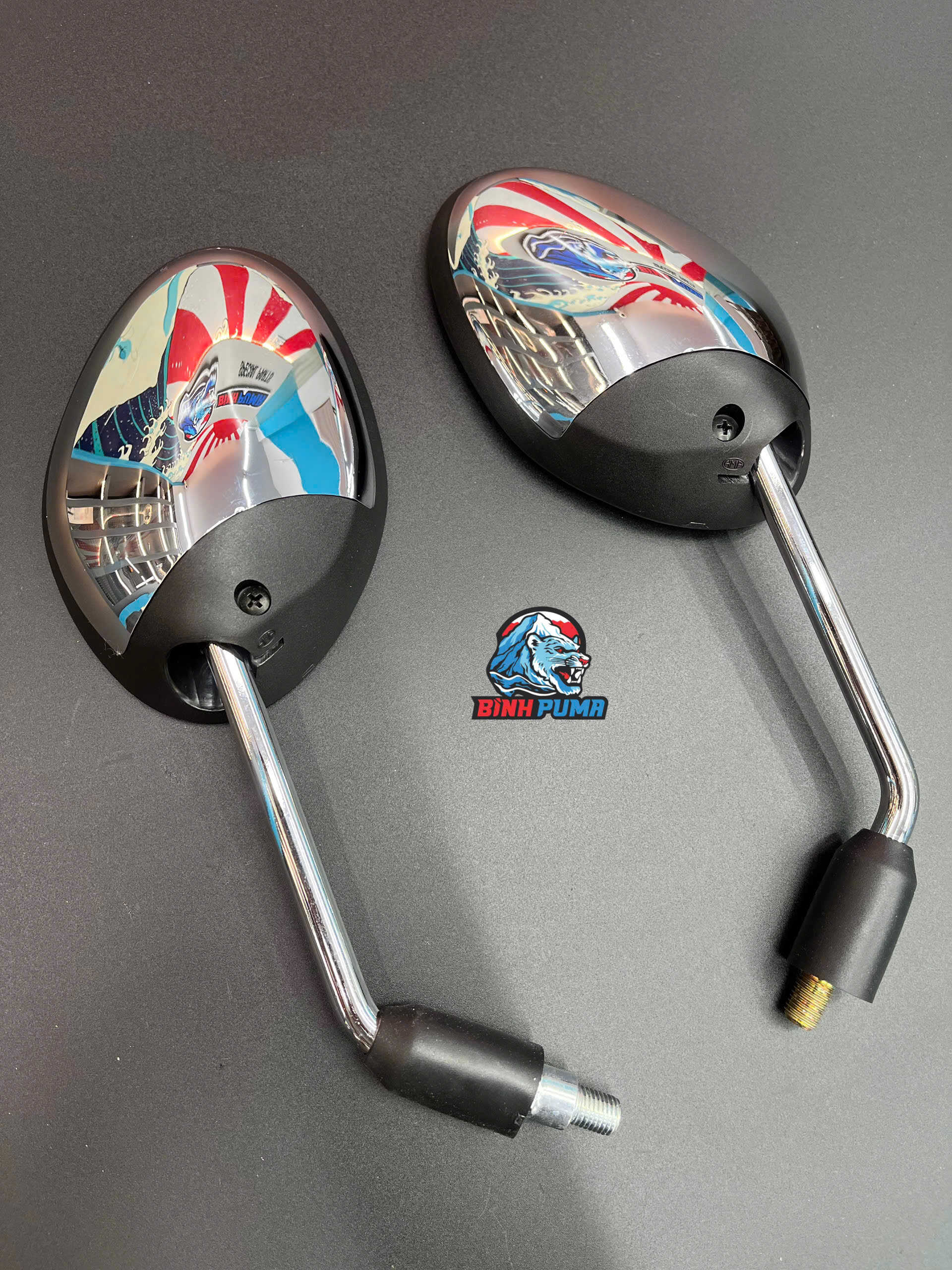 Kính chiếu hậu HMA mẫu Oval