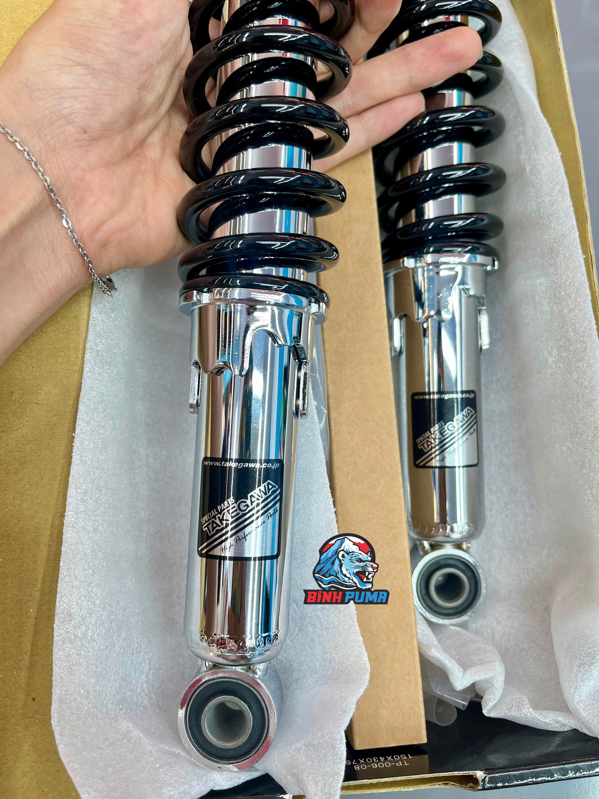 Phuộc TAKEGAWA Size 345mm