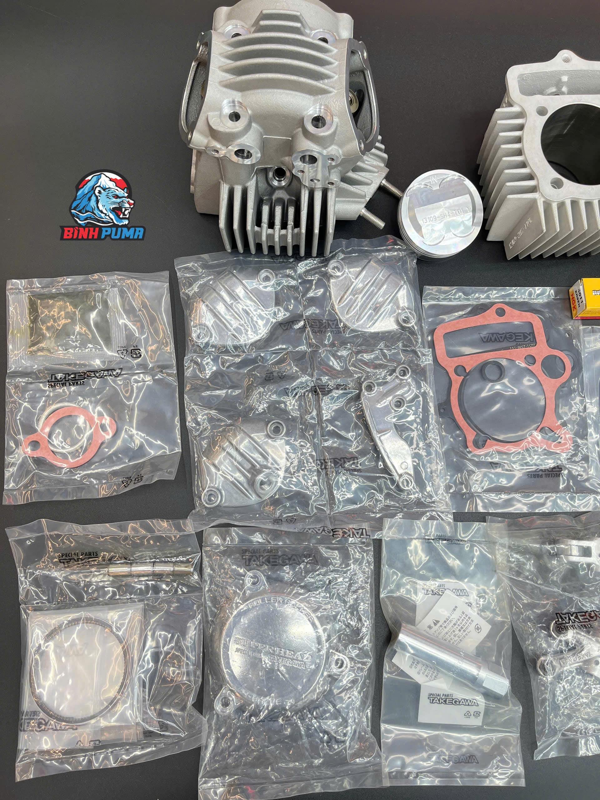 Đầu Lòng Takegawa 4valve 88cc