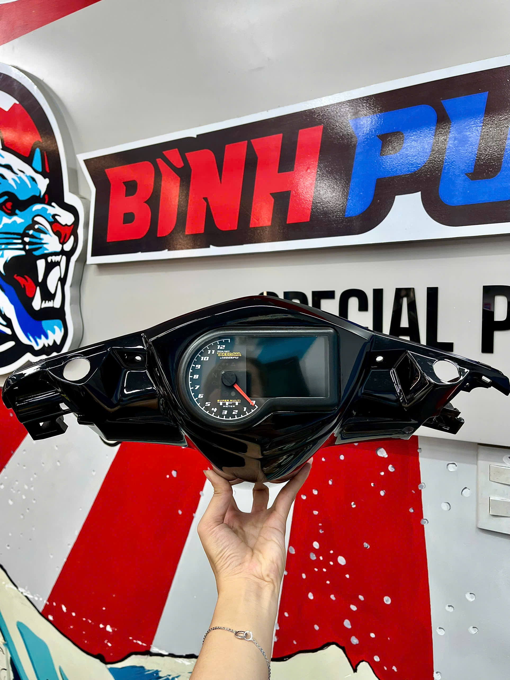 Đồng hồ đa năng Takegawa cho Monkey125