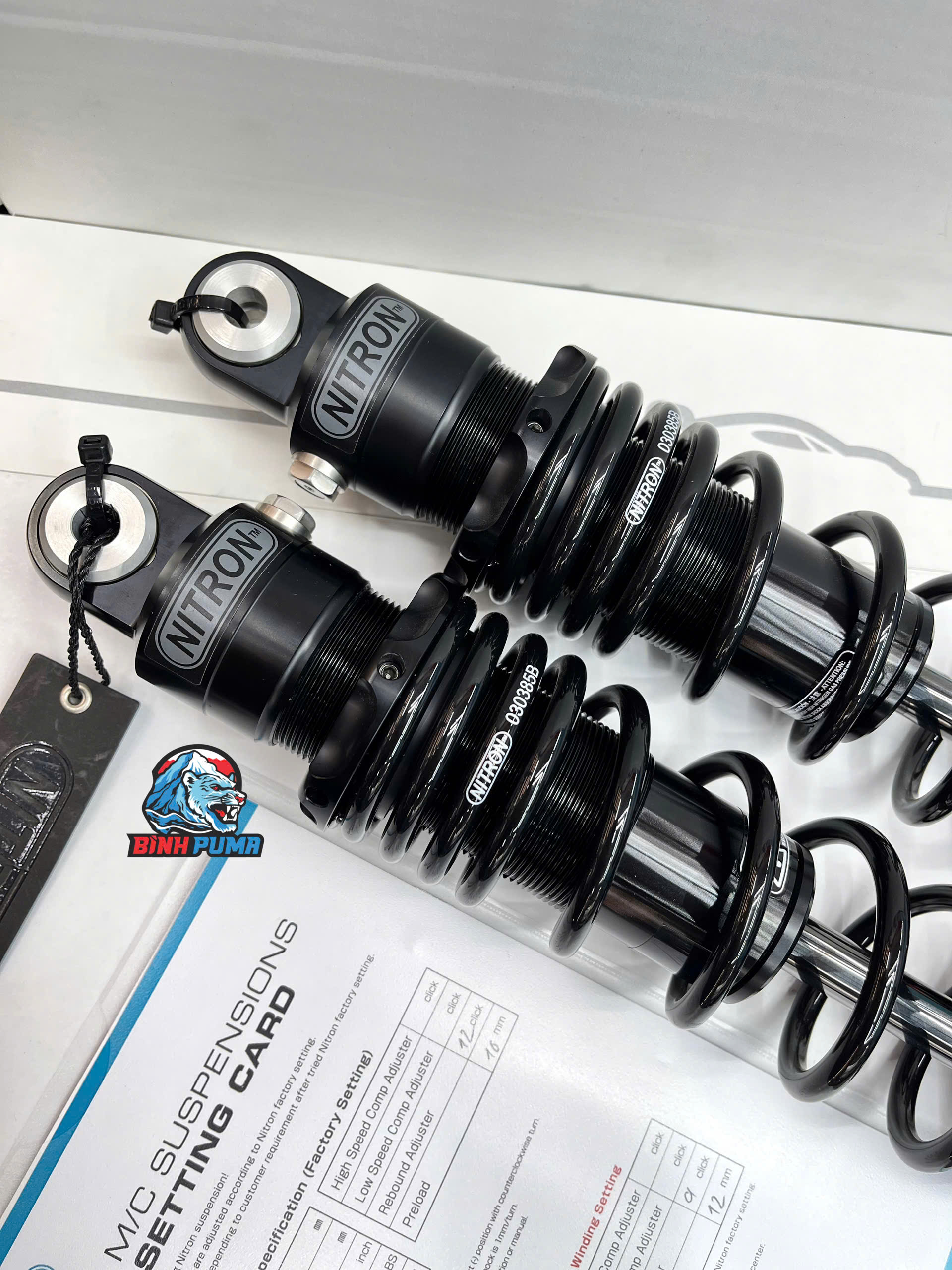 Phuộc Nitron Stealth R1 cho CT 125