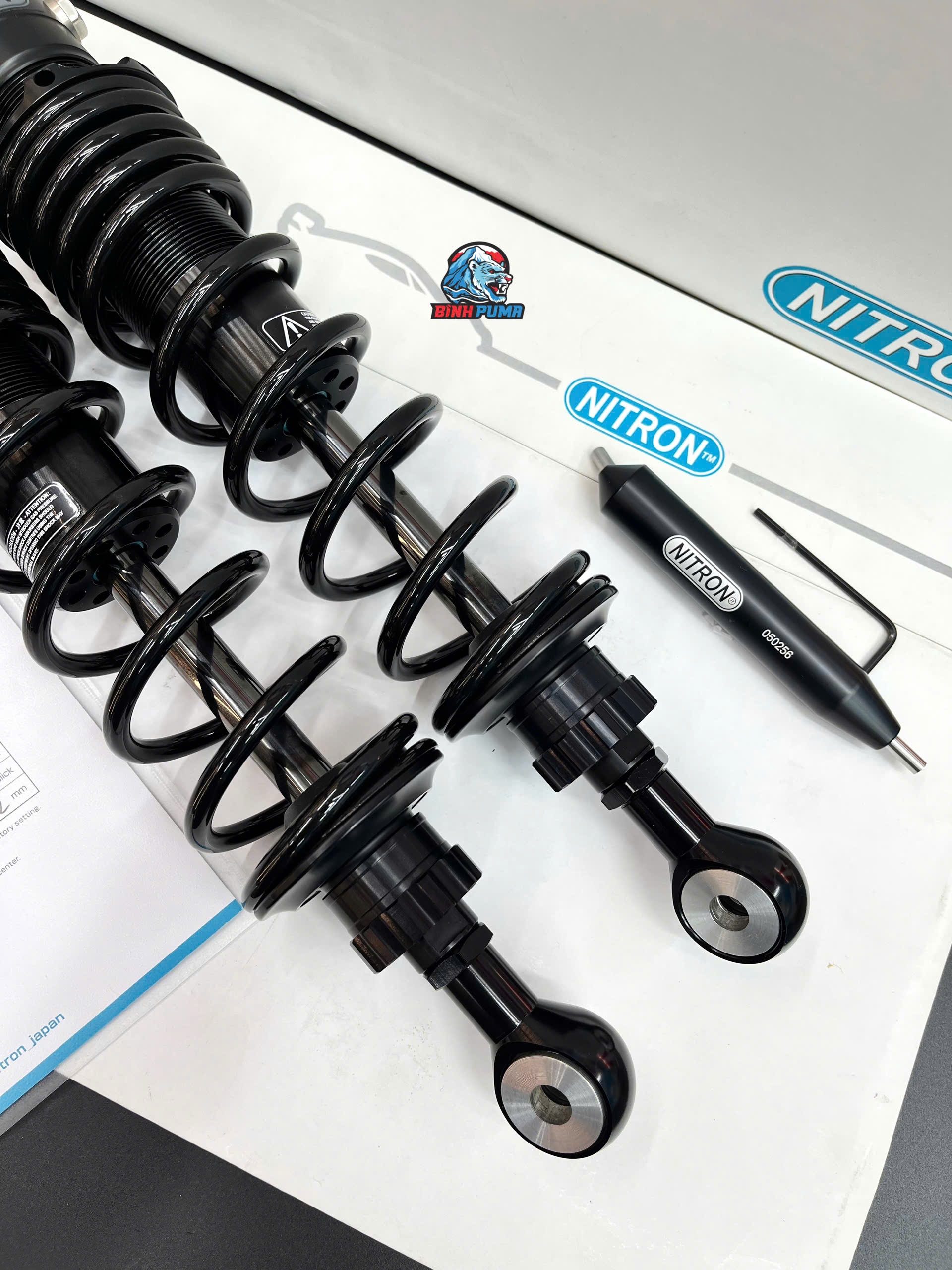 Phuộc Nitron Stealth R1 cho CT 125