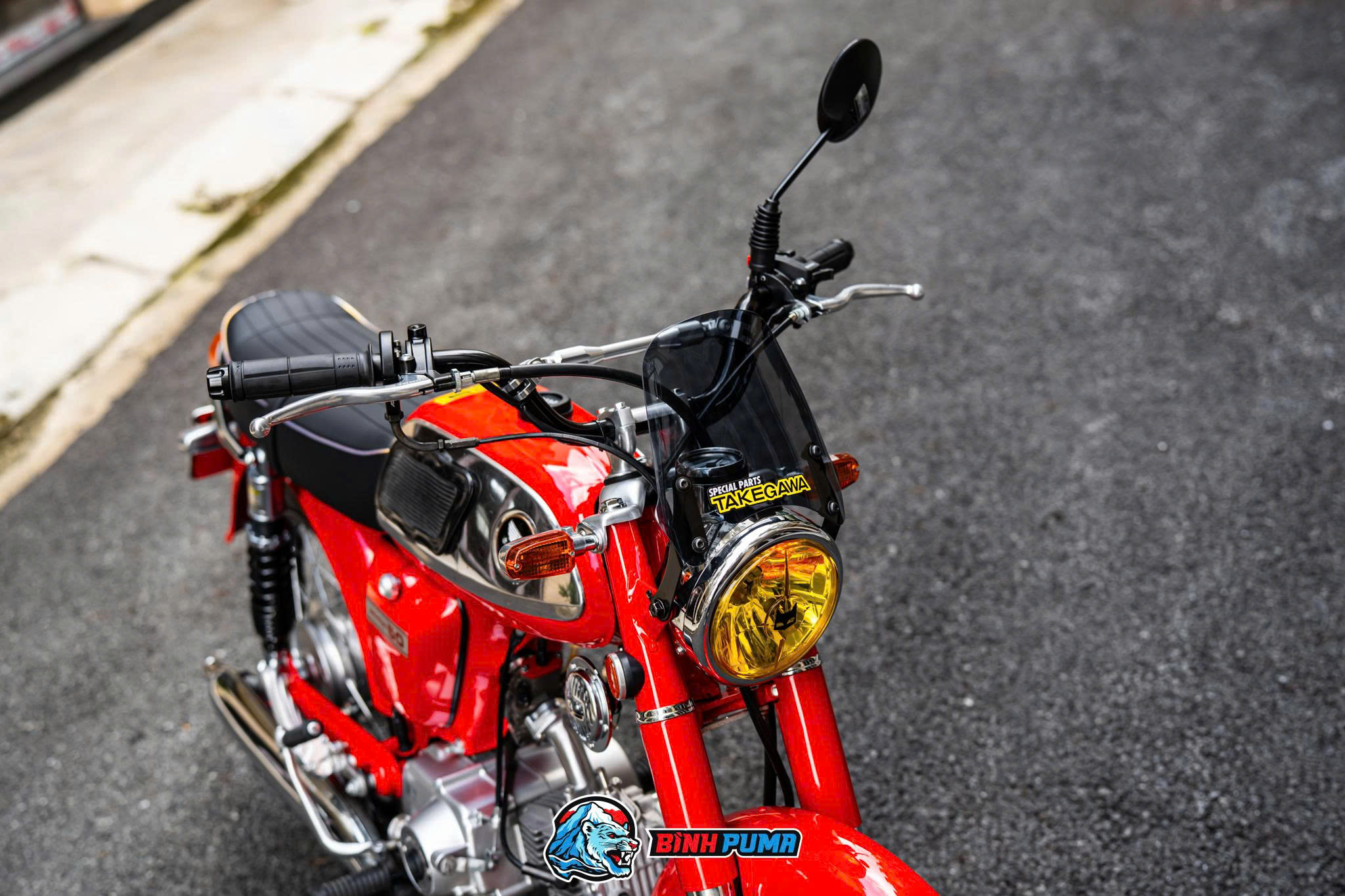 Kính chắn gió Daytona màu khói