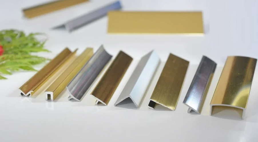 Các loại kích thước nẹp inox mạ vàng phổ biến trên thị trường