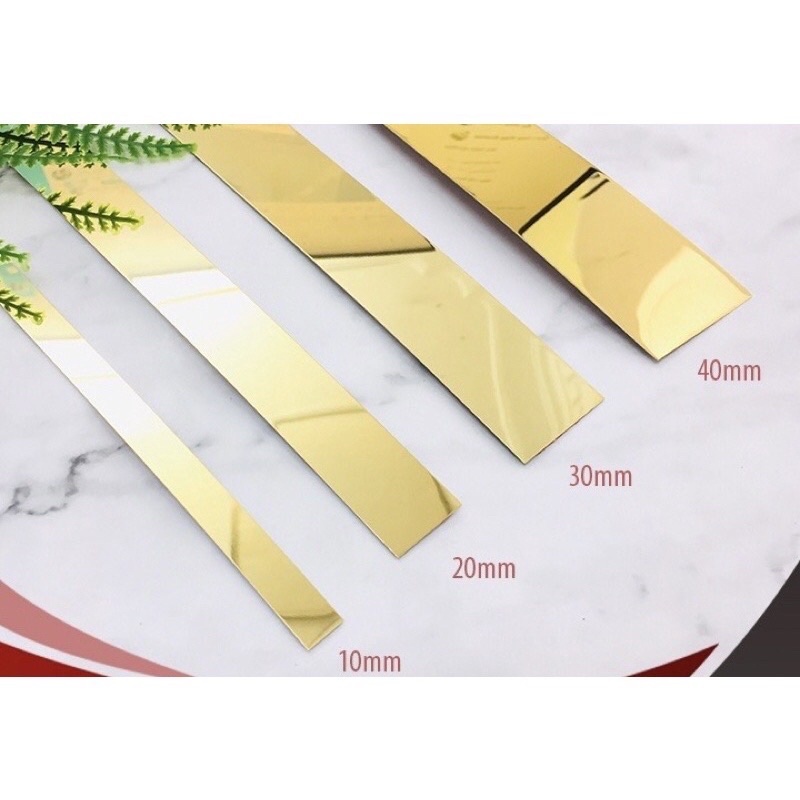 Phân loại nẹp la inox mạ vàng
