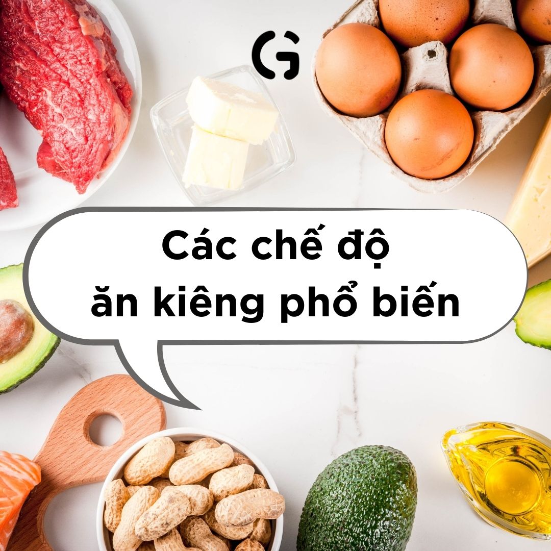 Các chế độ ăn kiêng phổ biến