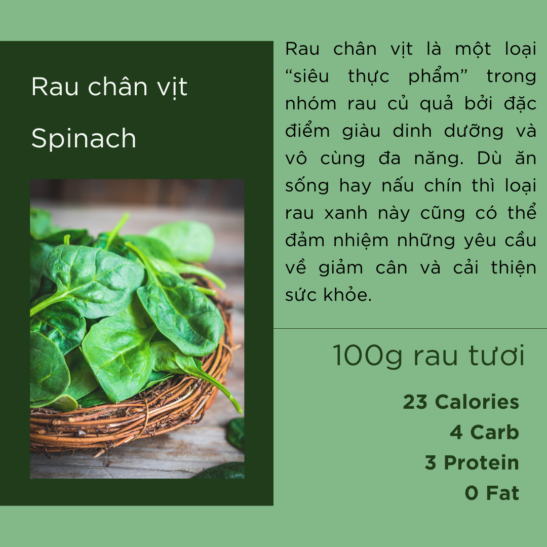 Rau Chân Vịt - Spinach