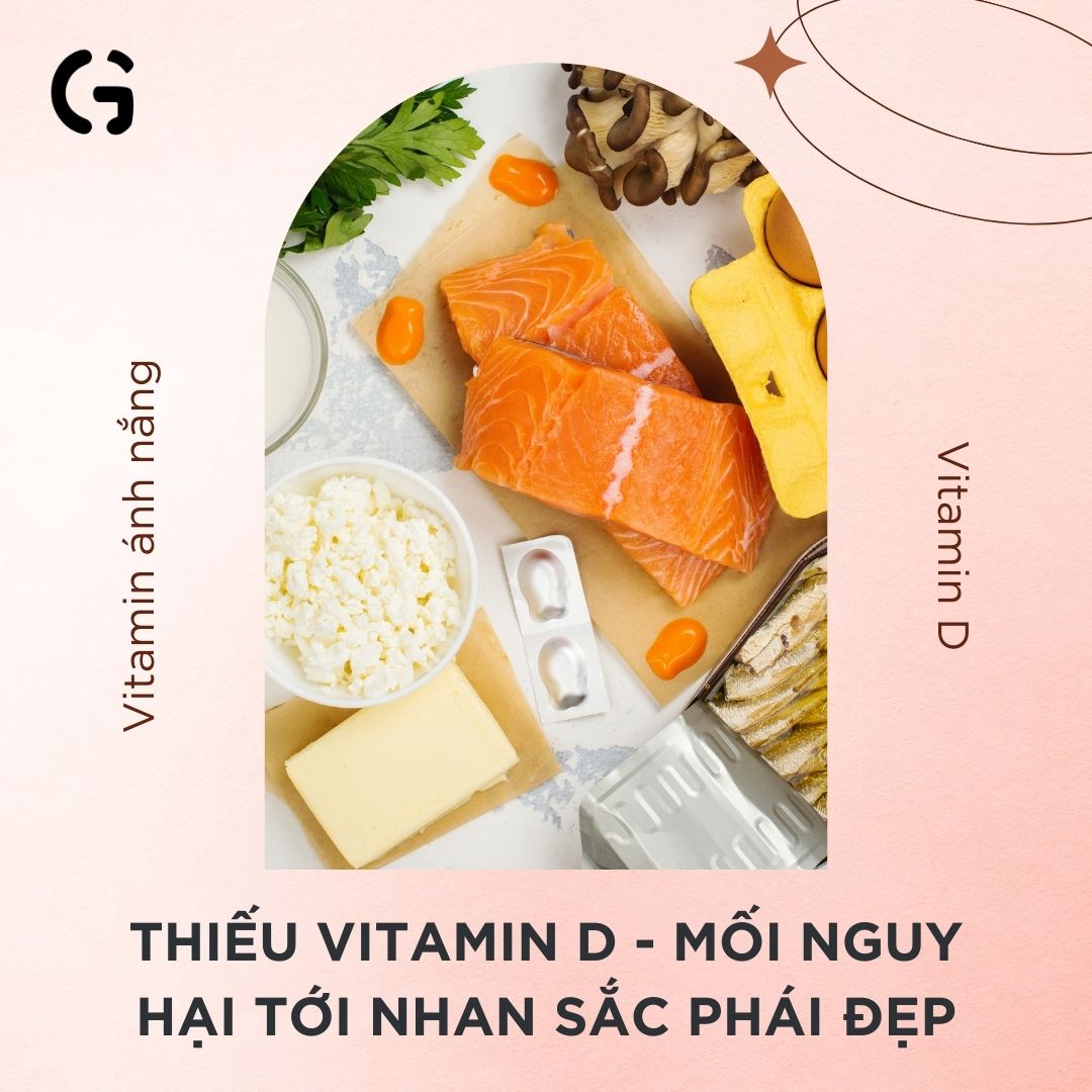 Thiếu vitamin D - Mối nguy hại tới nhan sắc phái đẹp