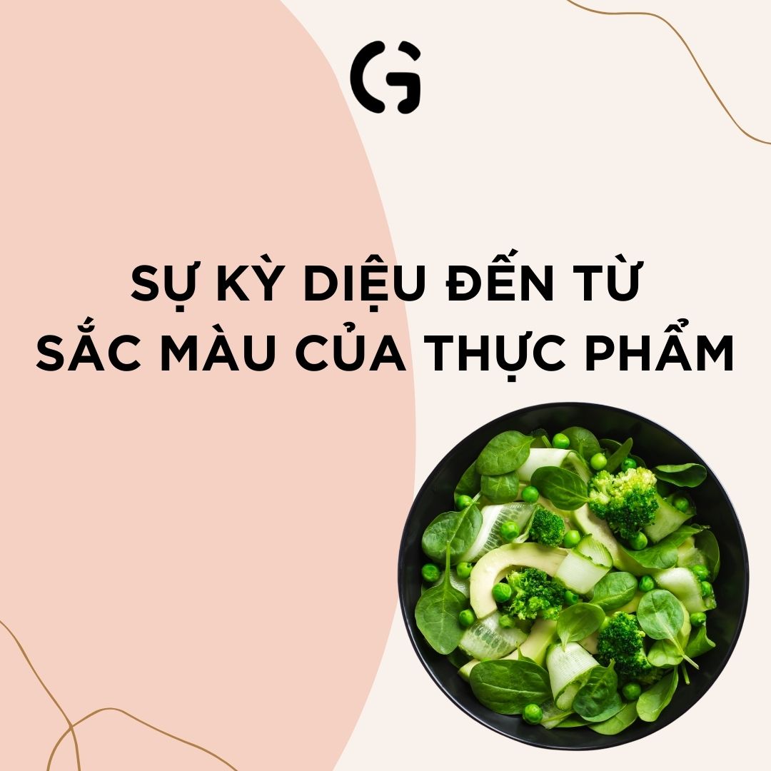 Sự kỳ diệu đến từ sắc màu của thực phẩm