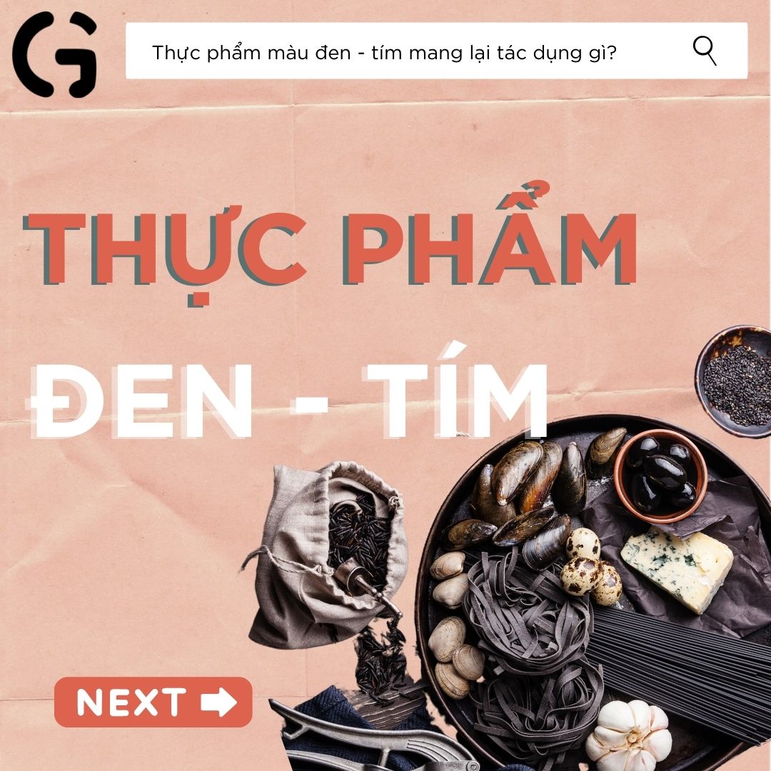 Thực phẩm đen - tím