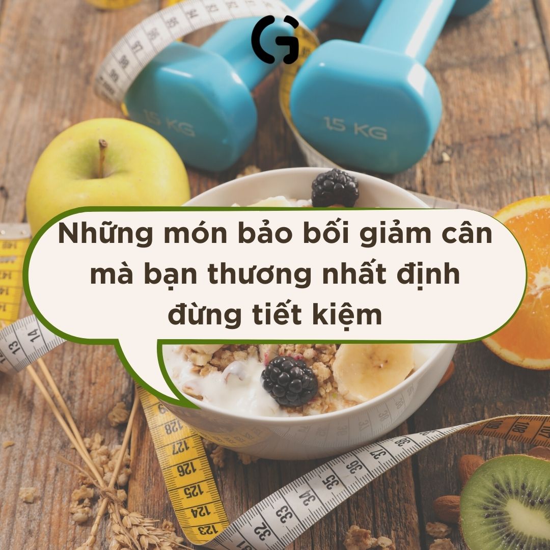 Bảo bối trên tay, giảm ngay mỡ thừa