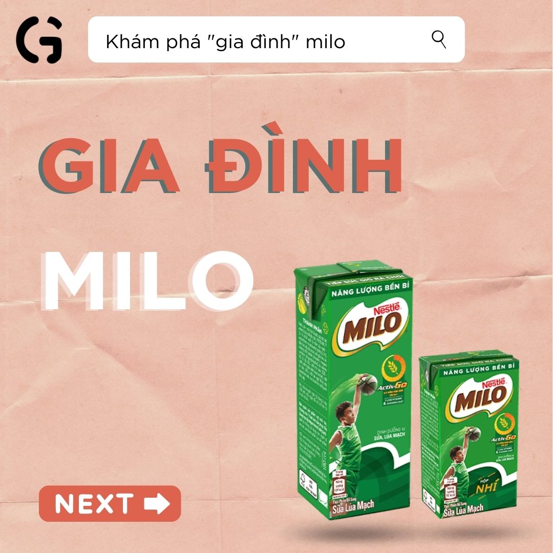 Calo của gia đình milo