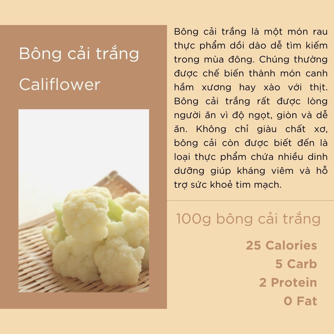 Bông cải trắng - Califlower