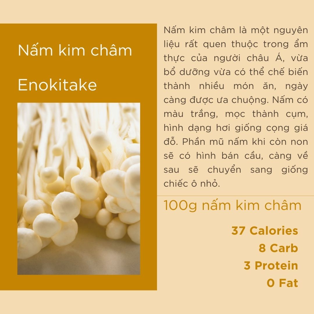 Nấm Kim Châm - Enokitake