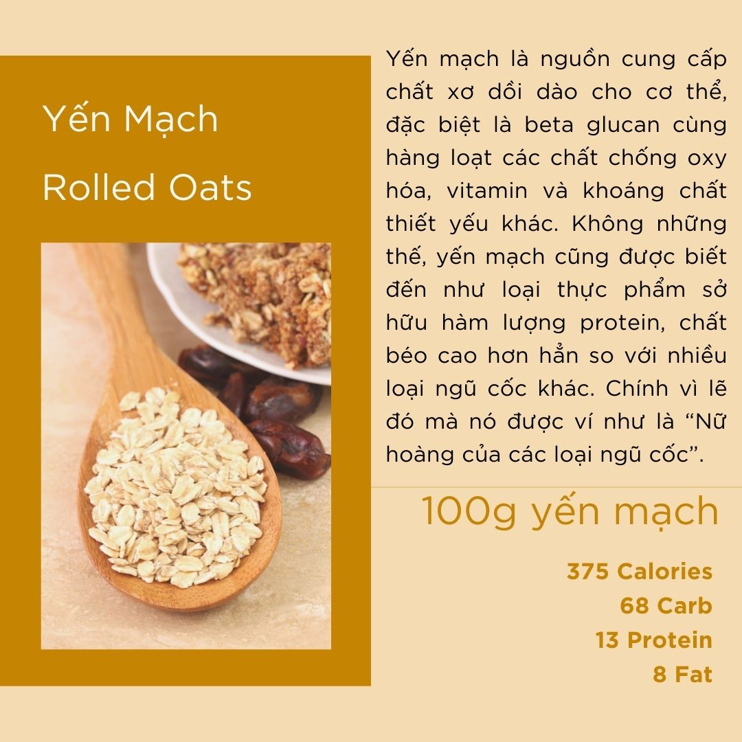 Yến mạch - Rolled Oats