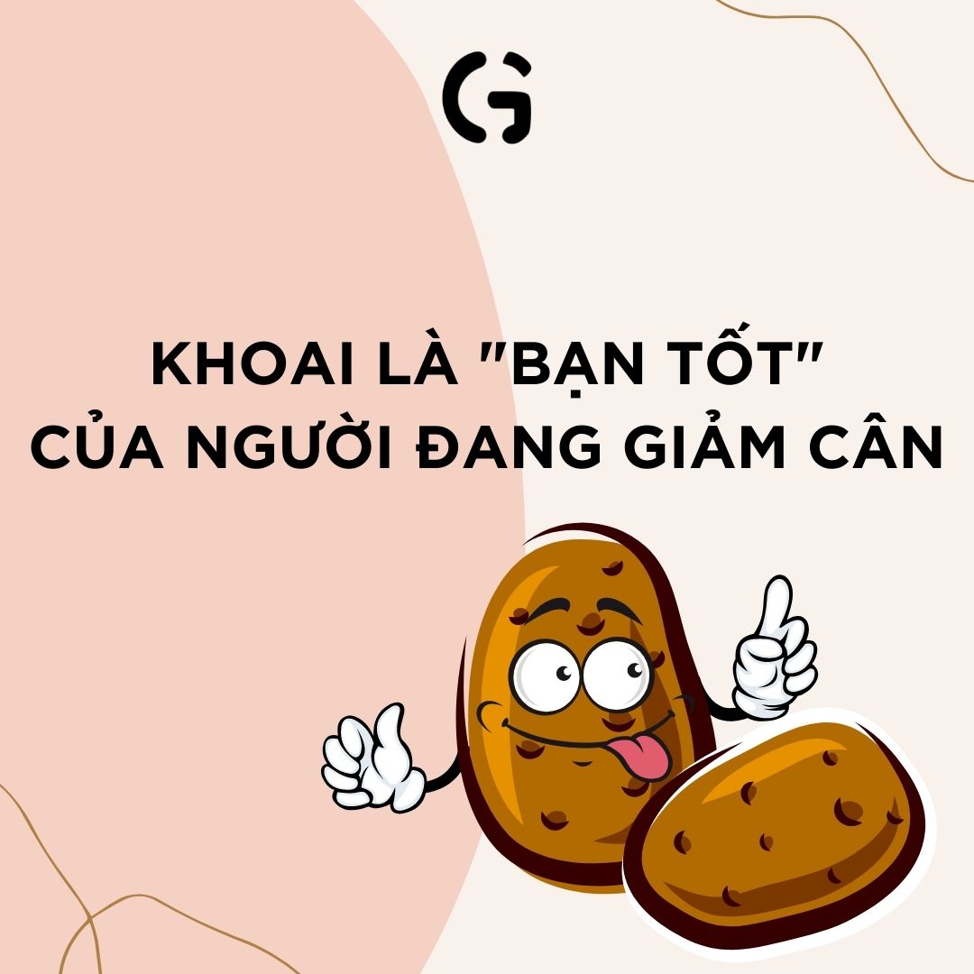 Khoai là bạn tốt của người đang giảm cân