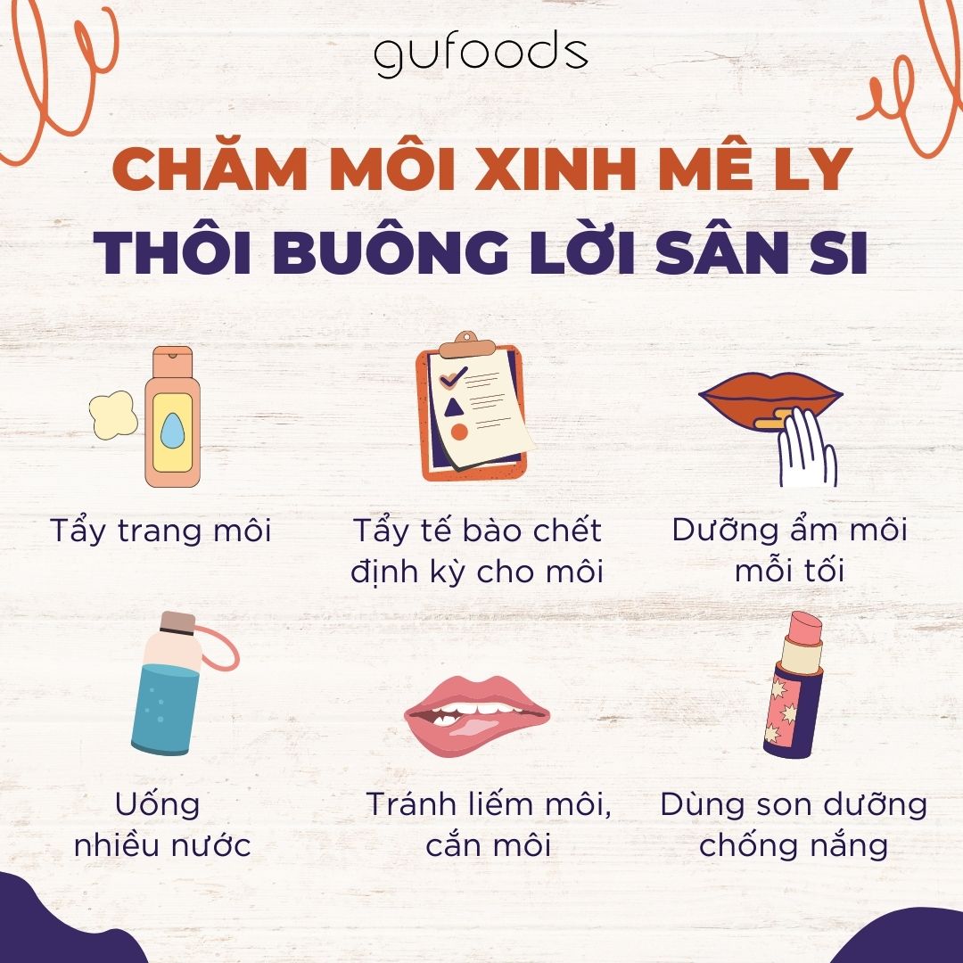 Chăm môi xinh mê ly, thôi buông lời sân si