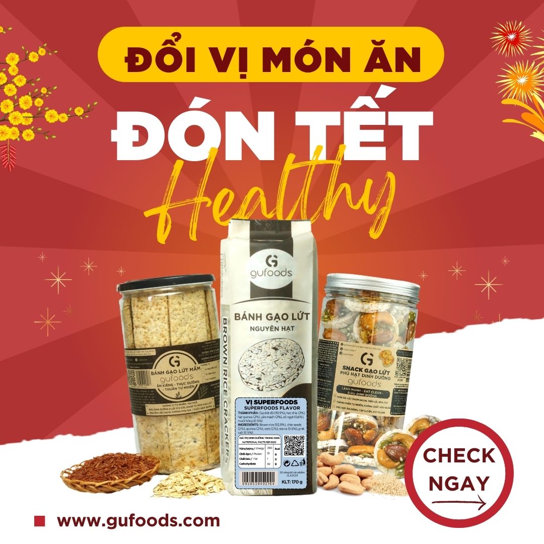 Đổi vị món ăn, Tết thêm healthy