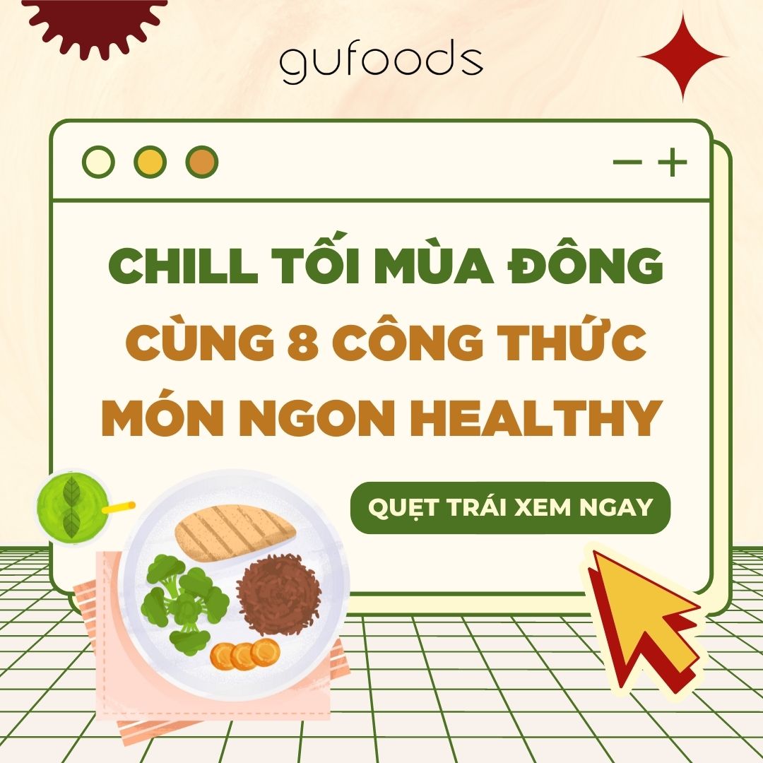 Chill tối mùa đông cùng 8 công thức món ngon healthy