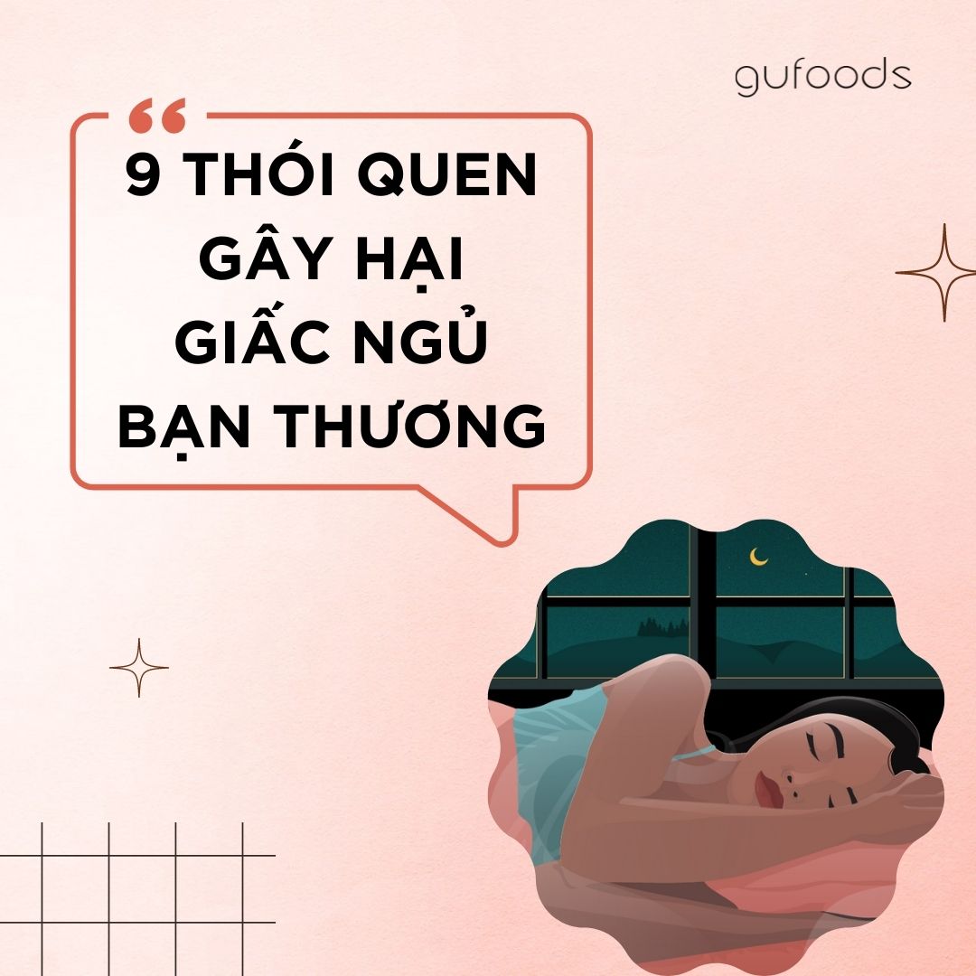 9 thói quen gây hại giấc ngủ bạn thương