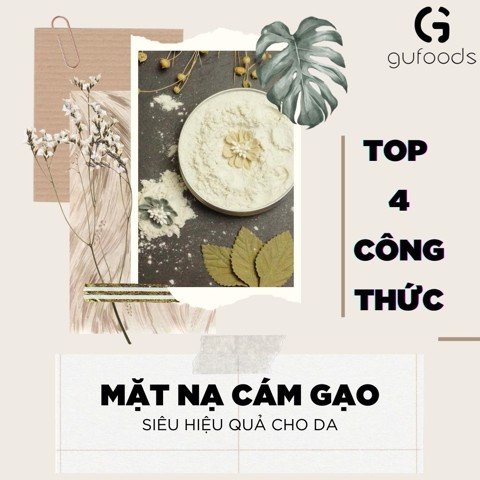 Top 4 công thức mặt nạ cám gạo siêu hiệu quả cho da